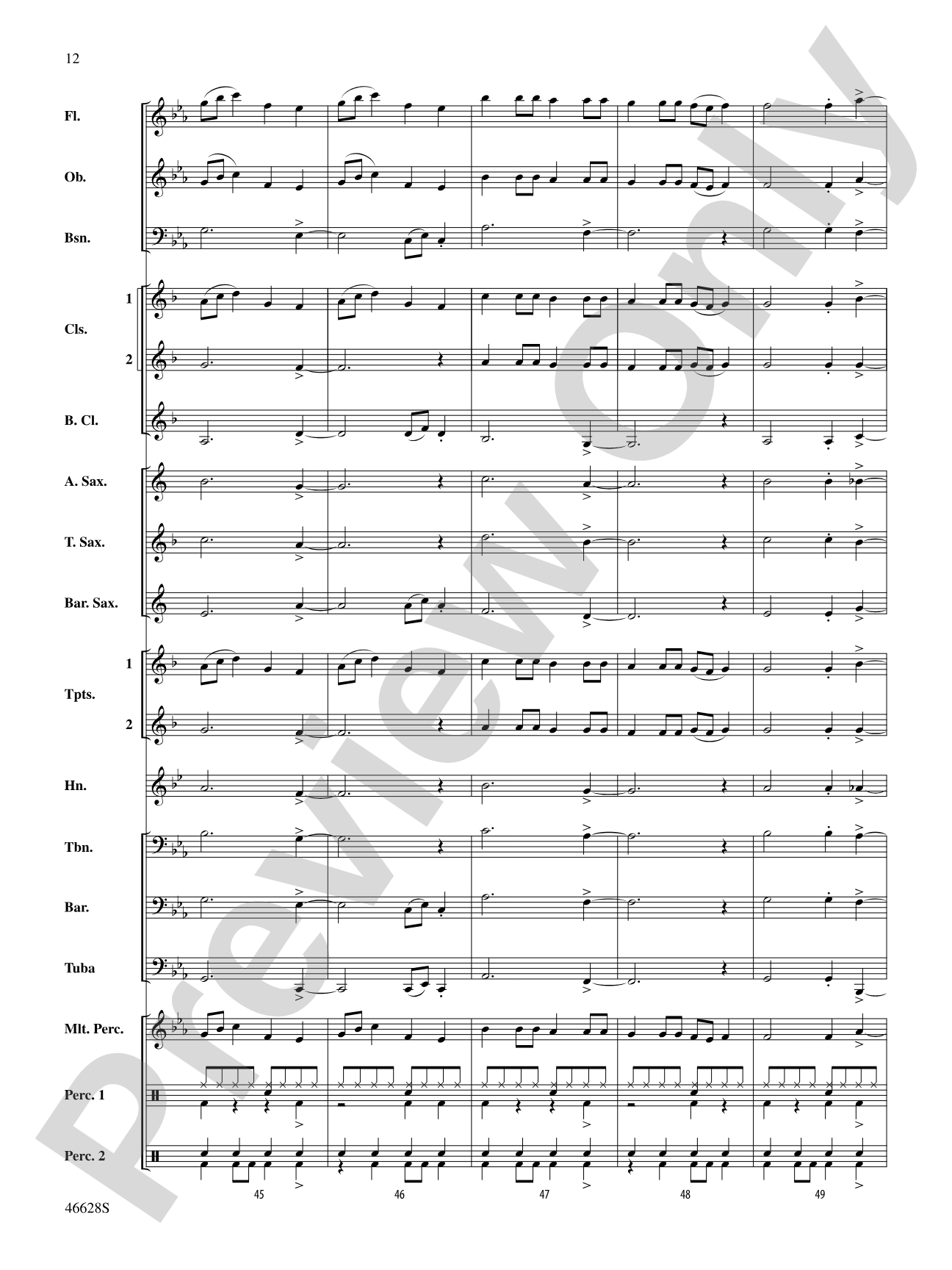 That's What I Like: Concert Band Conductor Score & Parts