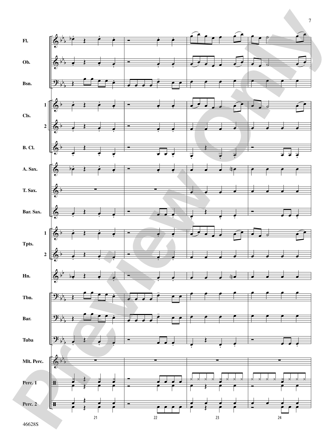 That's What I Like: Concert Band Conductor Score & Parts