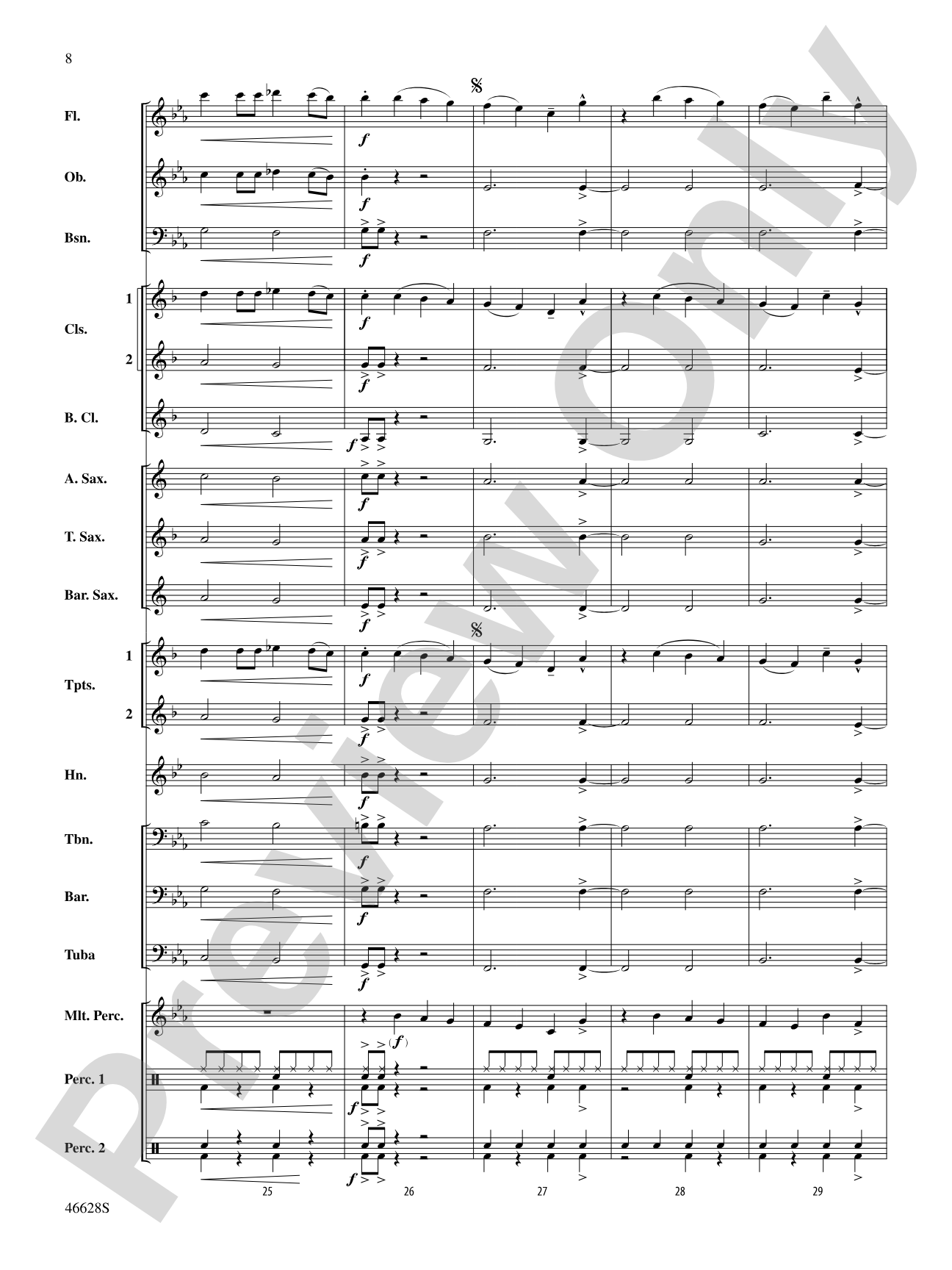 That's What I Like: Concert Band Conductor Score & Parts