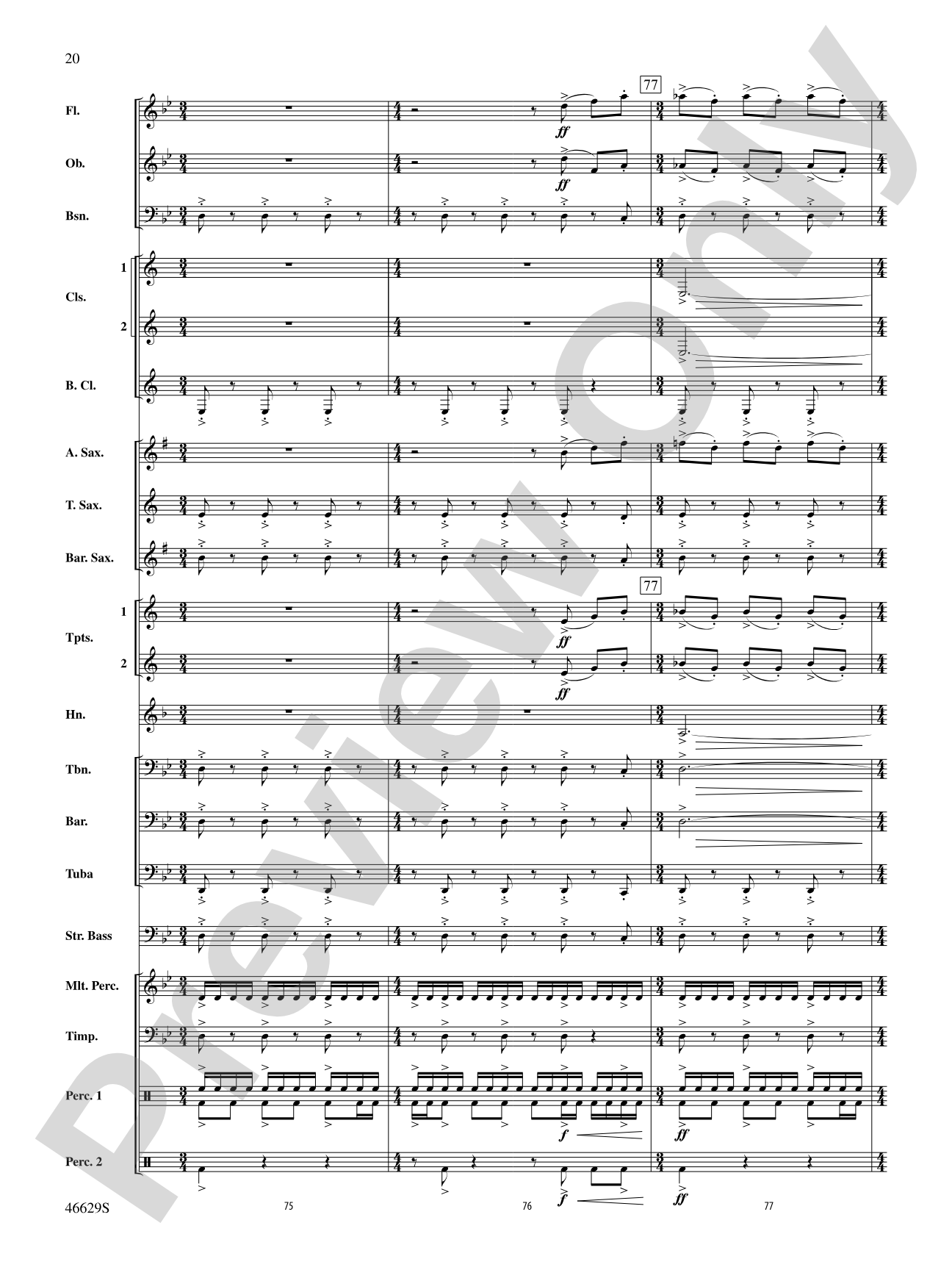 Wonder Woman: From the Warner Bros. Soundtrack: Concert Band Conductor Score & Parts