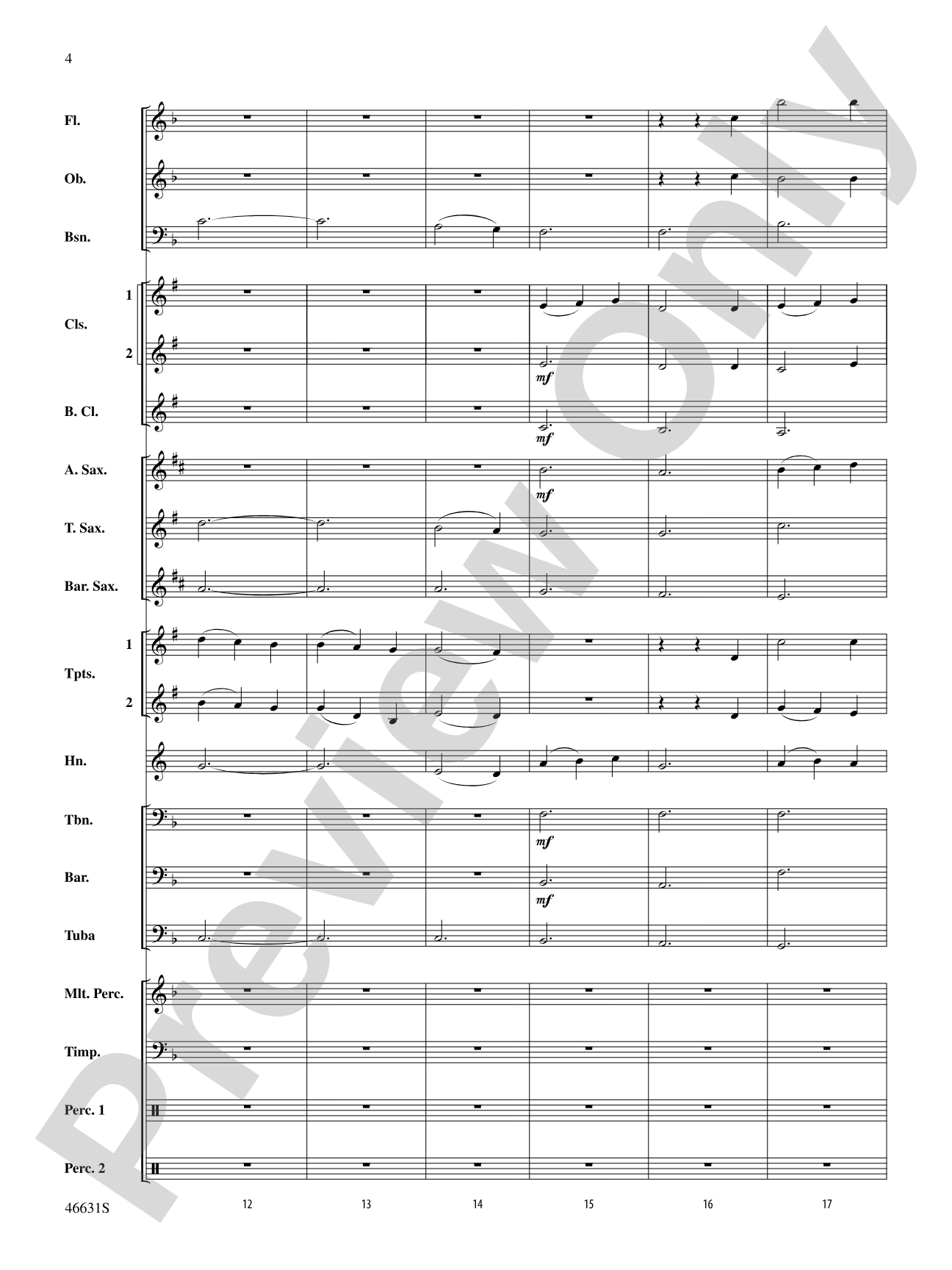 Suite of Carols, Selections from: Concert Band Conductor Score & Parts