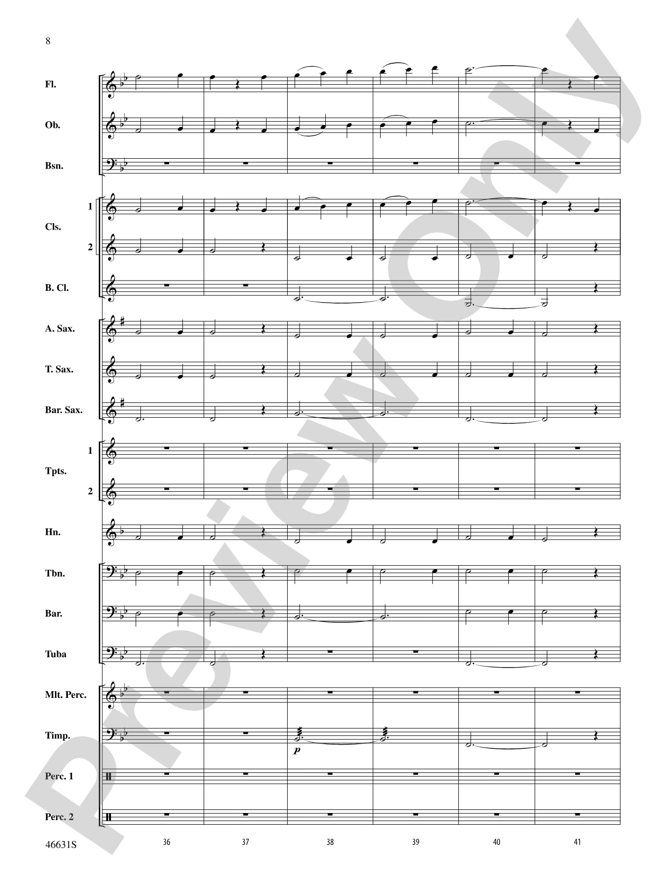 Suite of Carols, Selections from: Concert Band Conductor Score & Parts