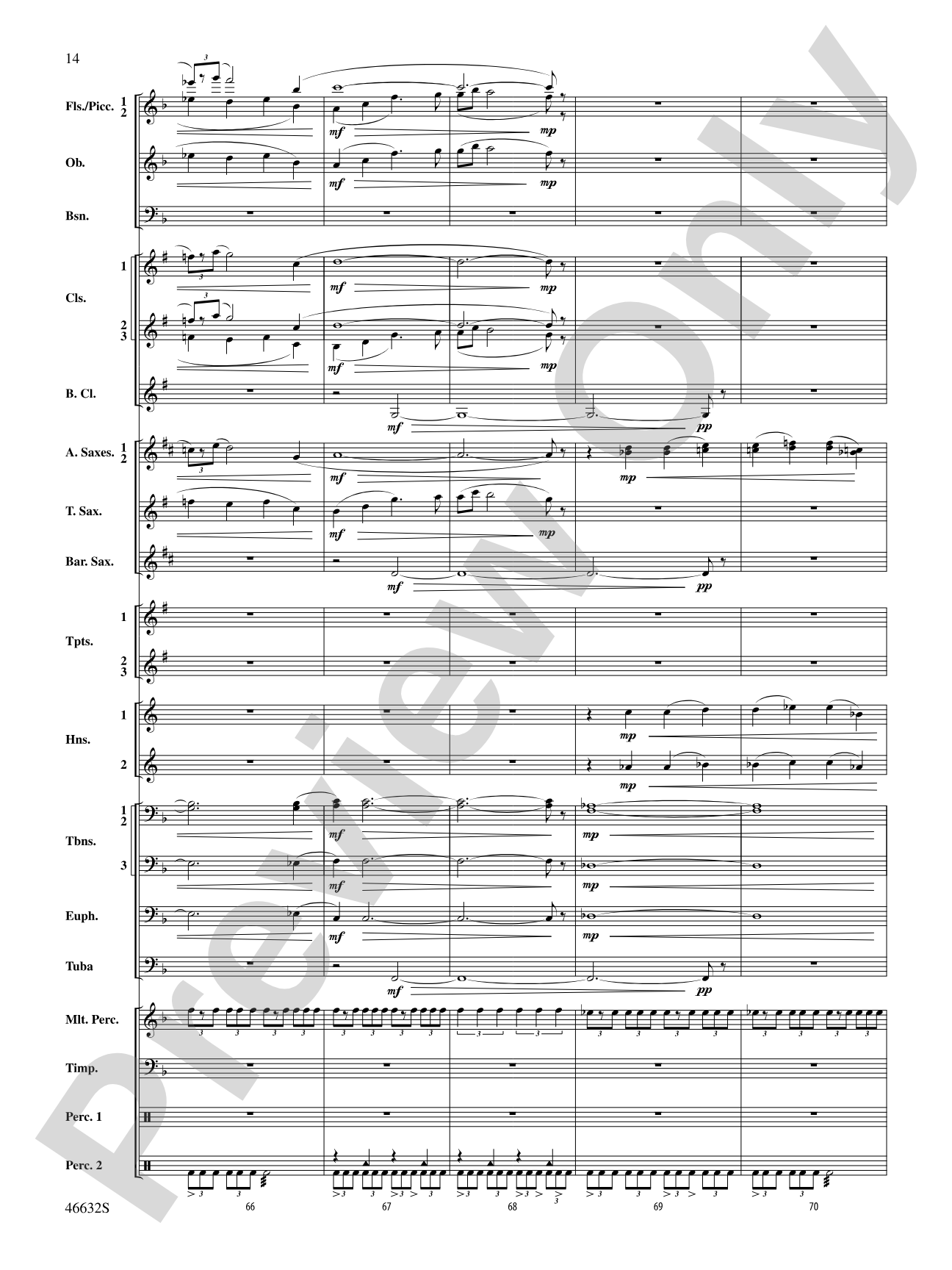 Prelude and Passages: Concert Band Conductor Score & Parts