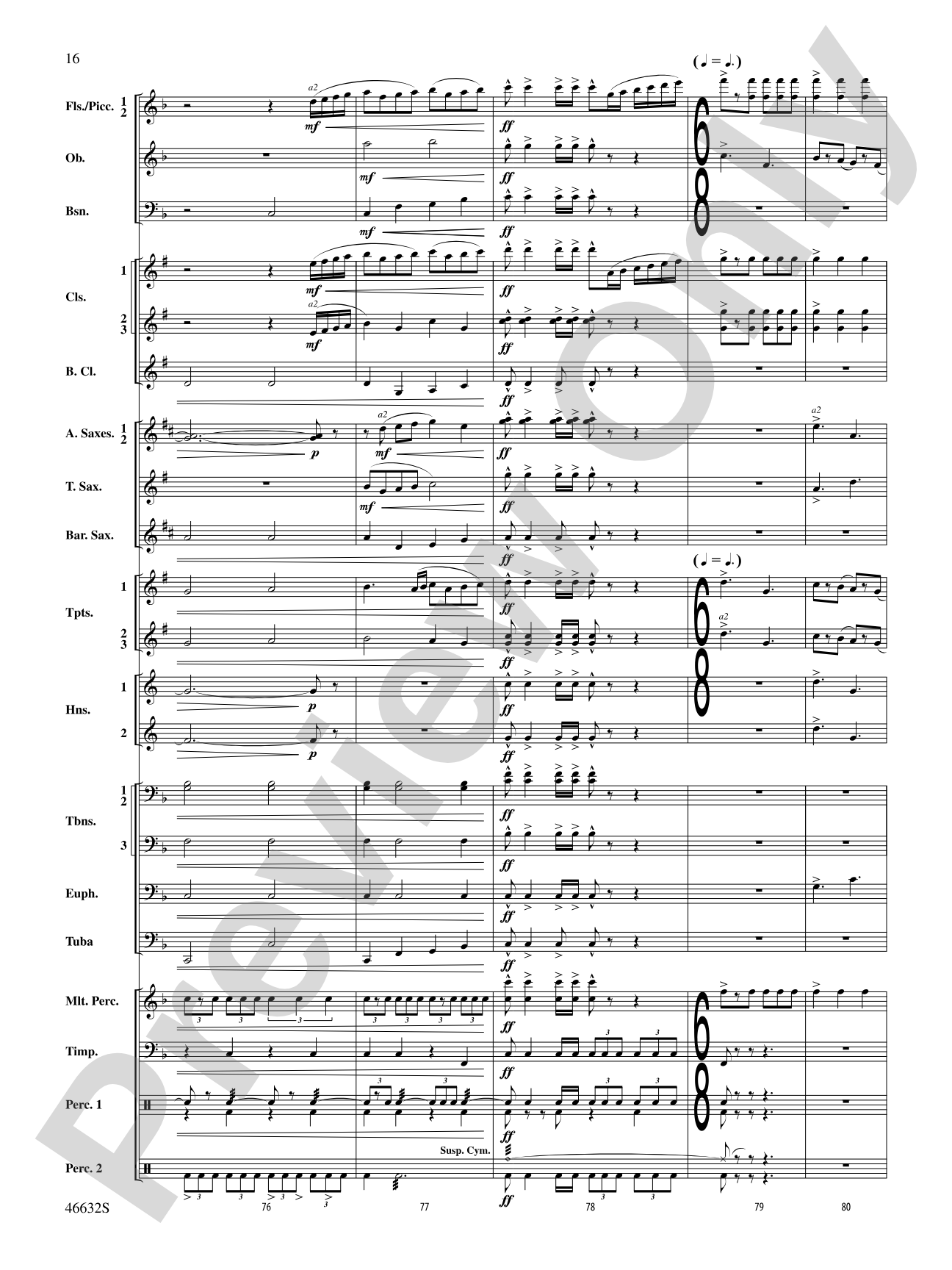 Prelude and Passages: Concert Band Conductor Score & Parts