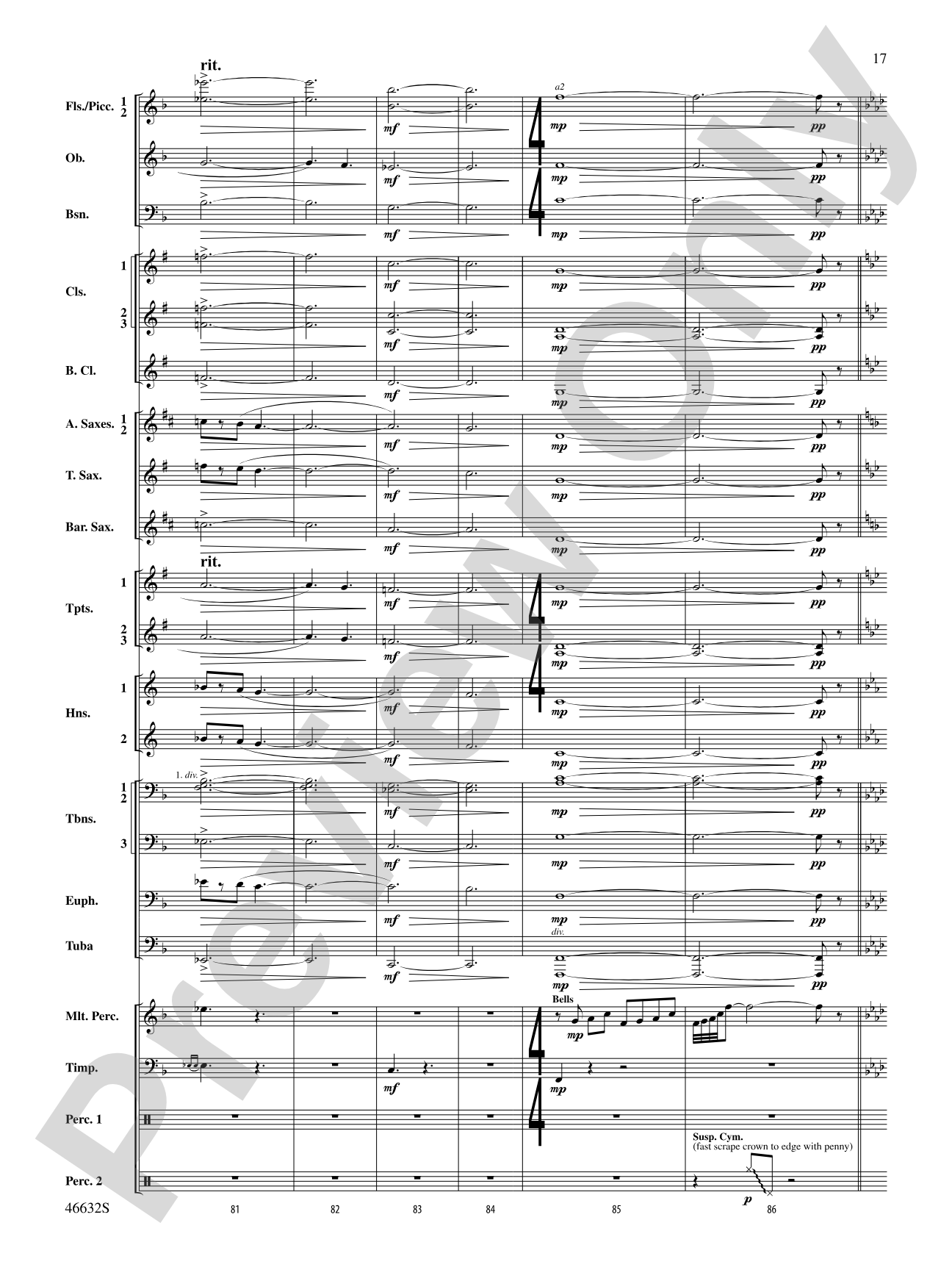 Prelude and Passages: Concert Band Conductor Score & Parts