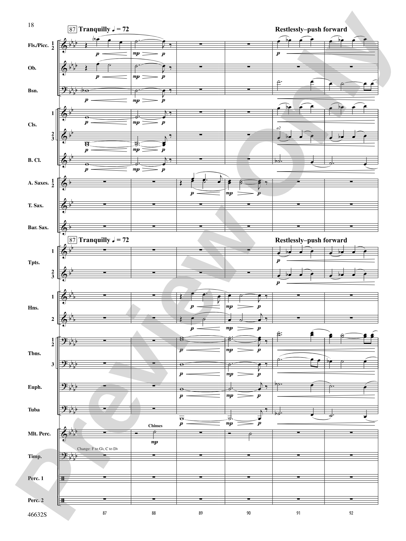Prelude and Passages: Concert Band Conductor Score & Parts