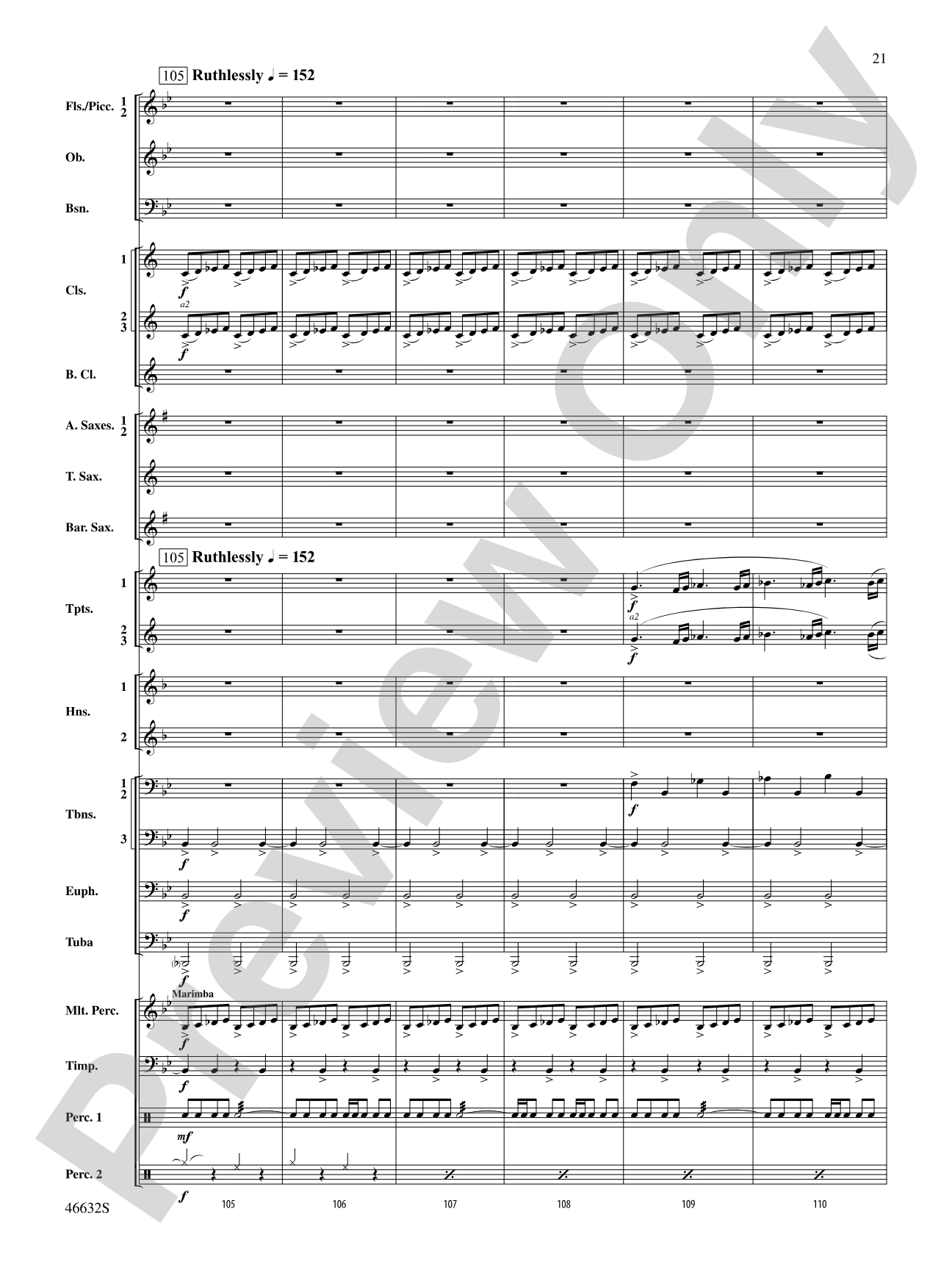 Prelude and Passages: Concert Band Conductor Score & Parts