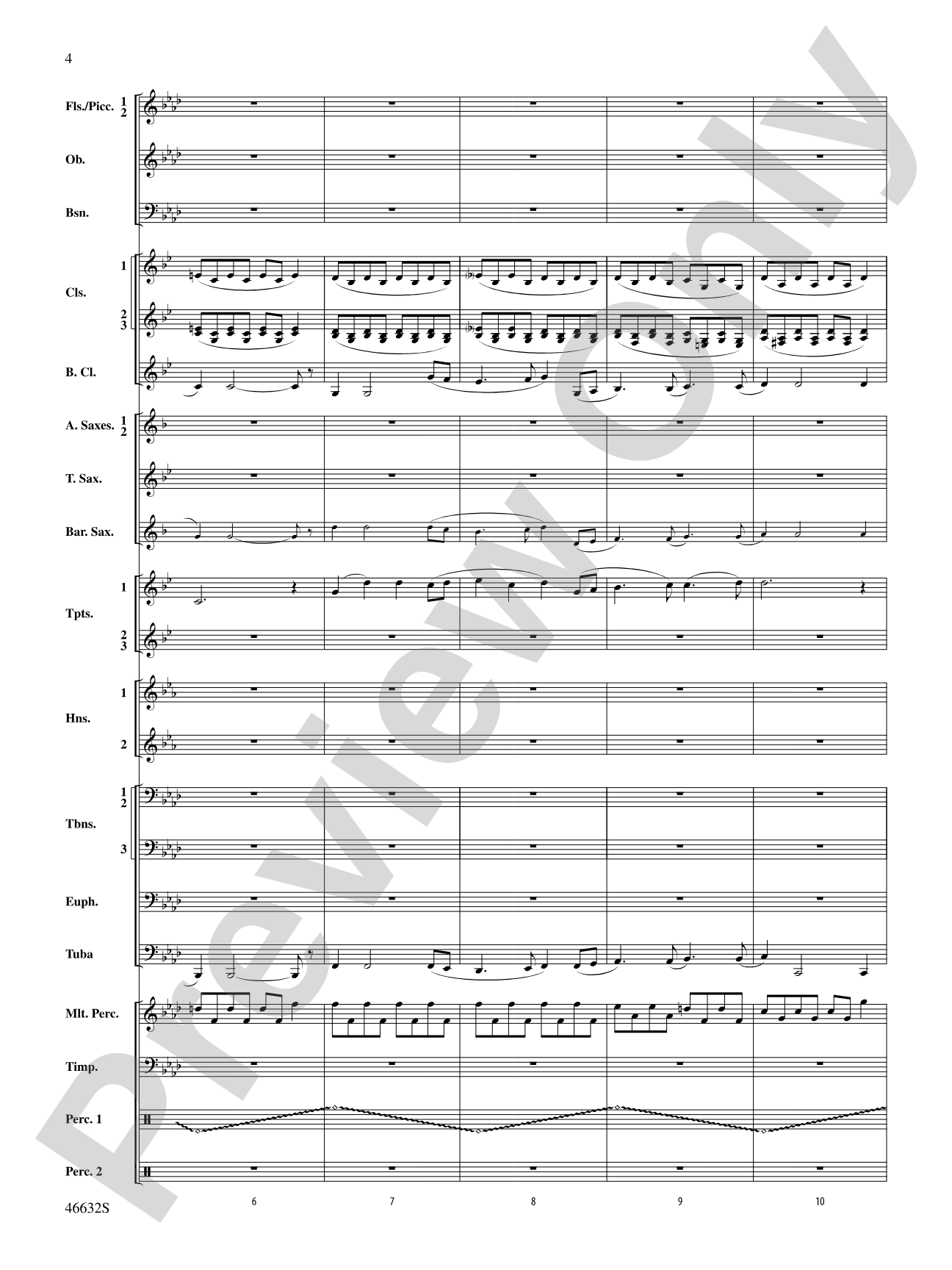 Prelude and Passages: Concert Band Conductor Score & Parts