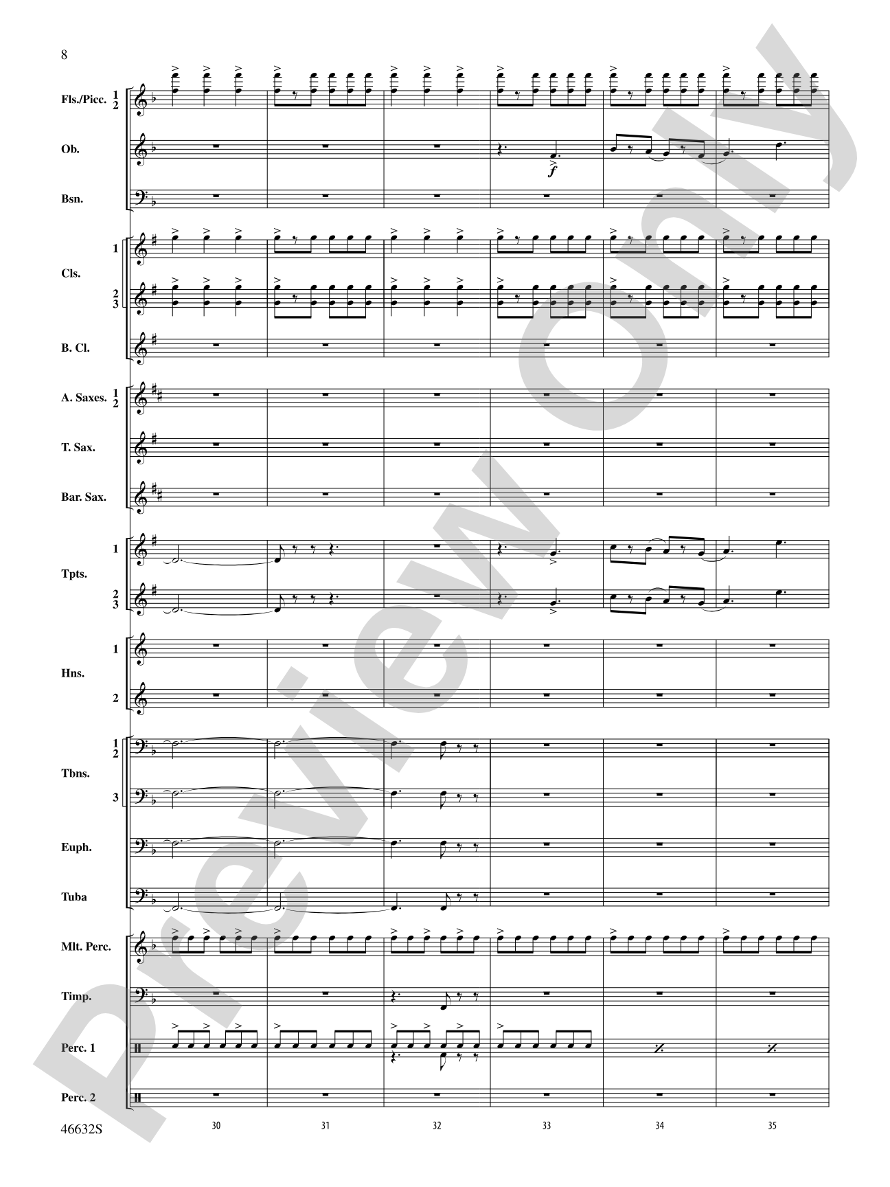 Prelude and Passages: Concert Band Conductor Score & Parts