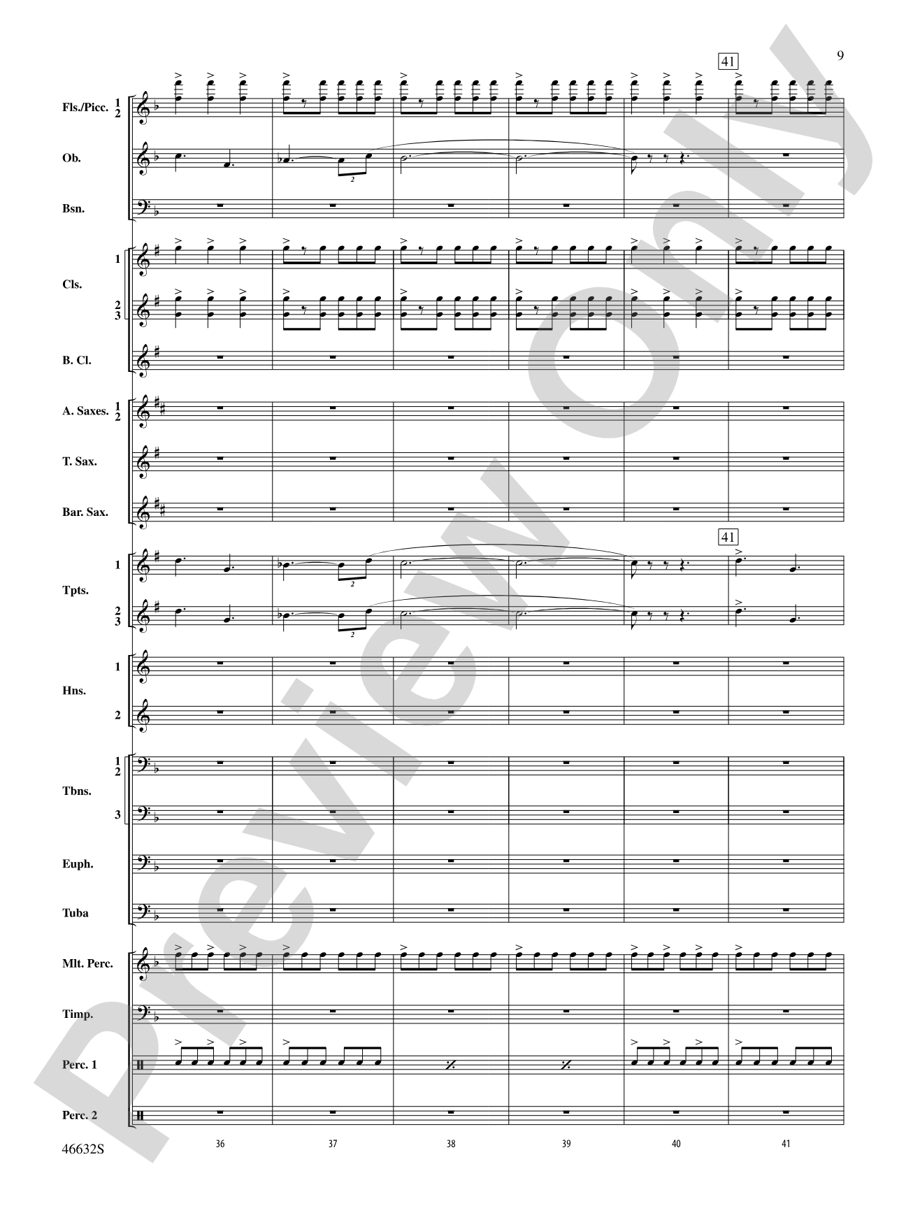 Prelude and Passages: Concert Band Conductor Score & Parts