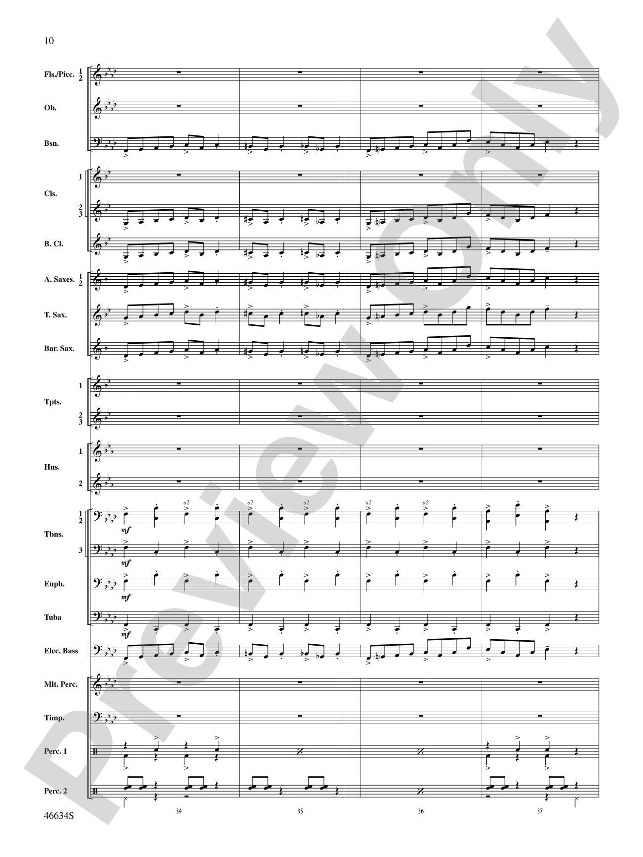 The Mountain: Concert Band Conductor Score & Parts