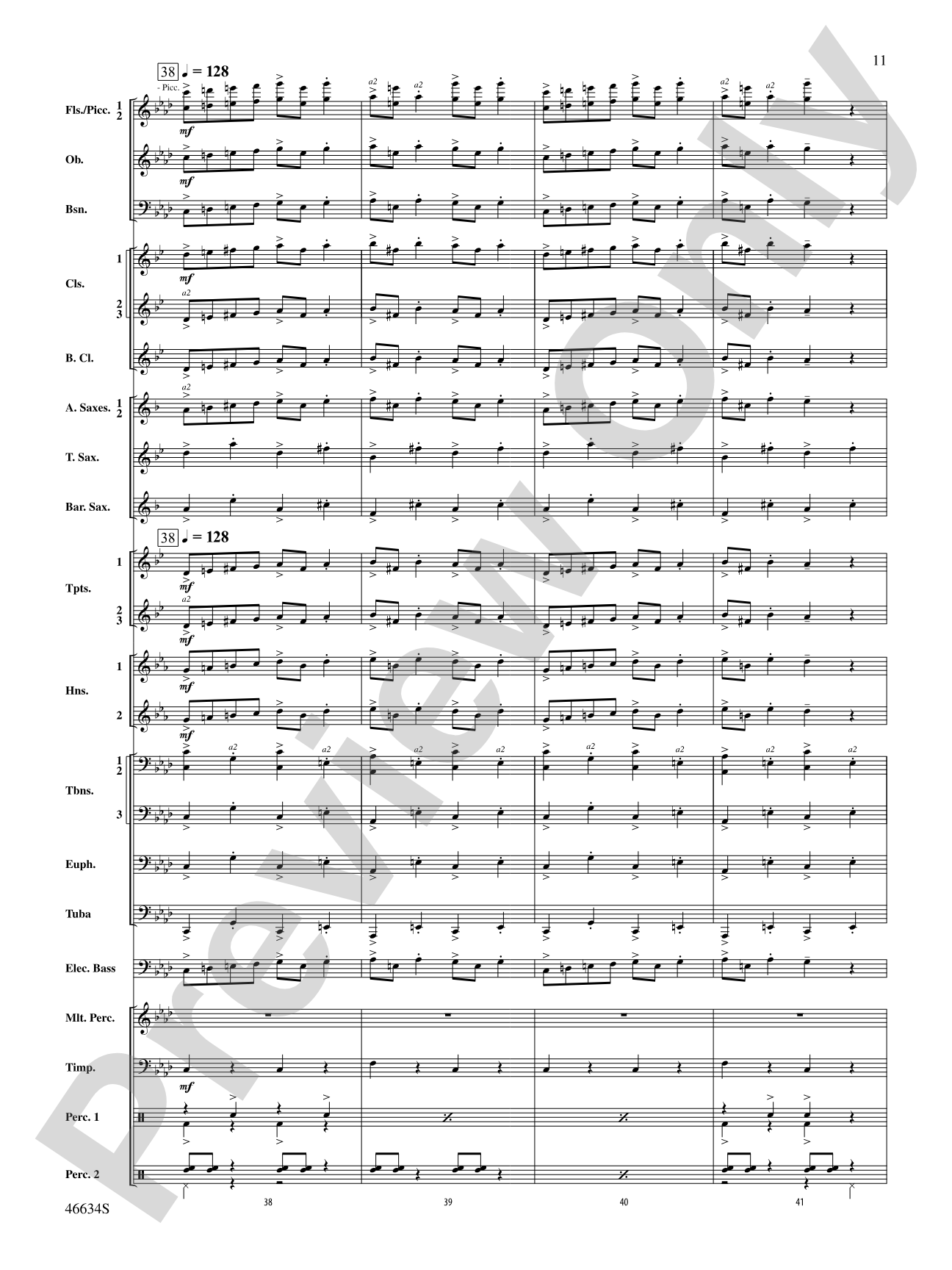 The Mountain: Concert Band Conductor Score & Parts
