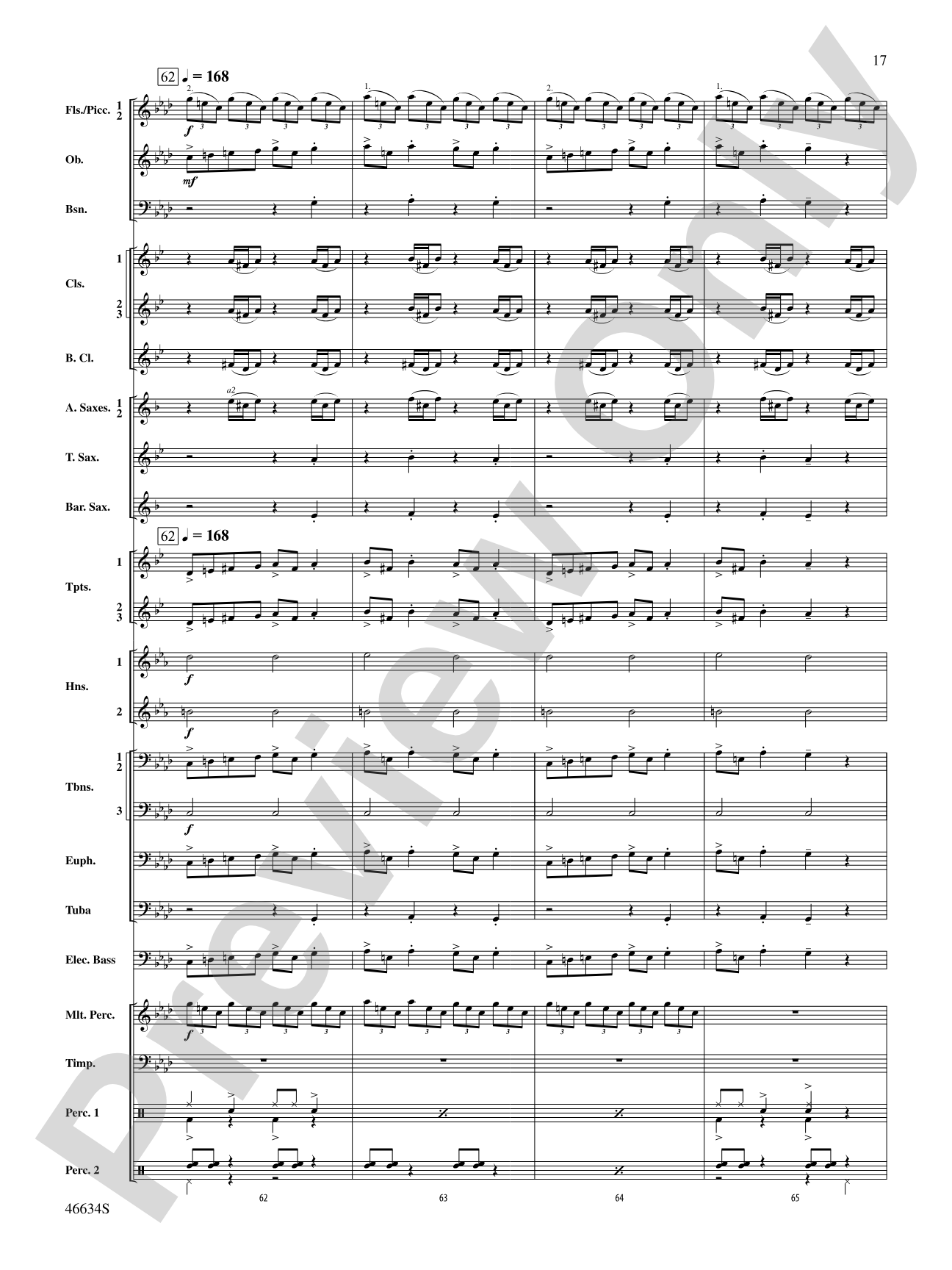 The Mountain: Concert Band Conductor Score & Parts