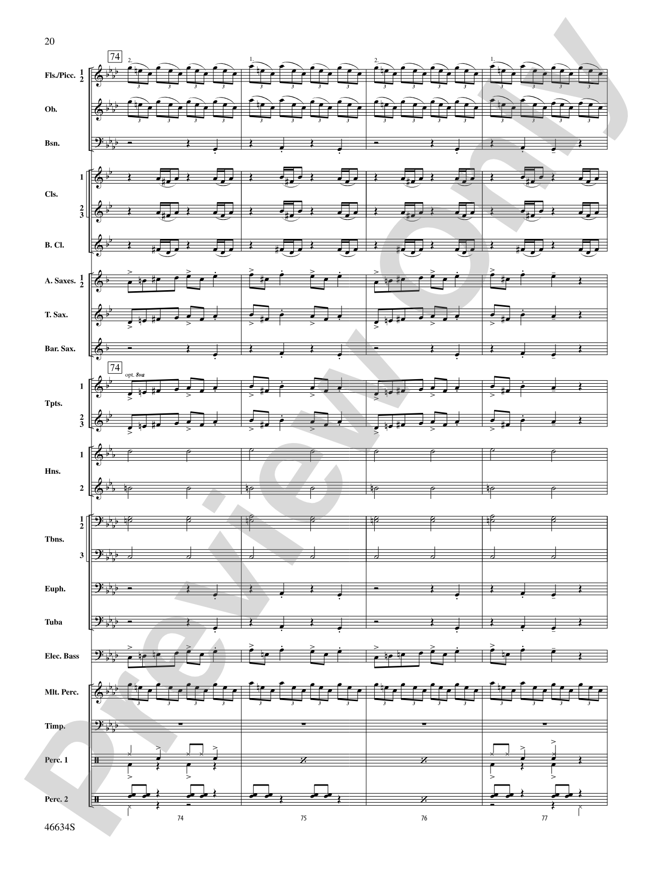 The Mountain: Concert Band Conductor Score & Parts