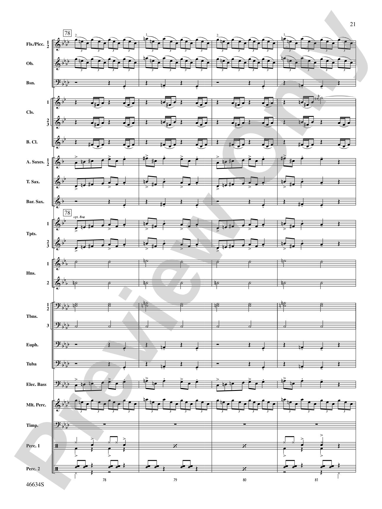 The Mountain: Concert Band Conductor Score & Parts
