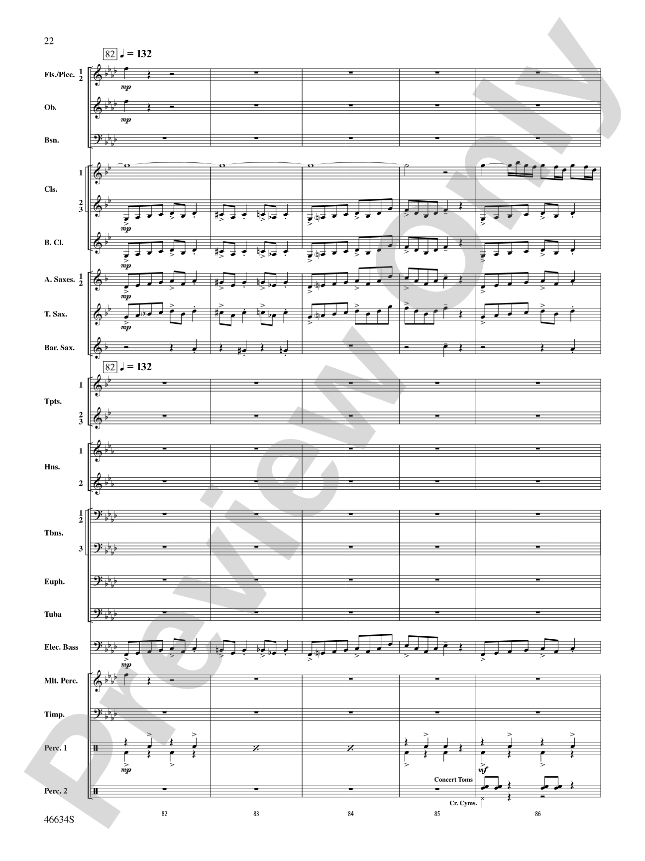 The Mountain: Concert Band Conductor Score & Parts