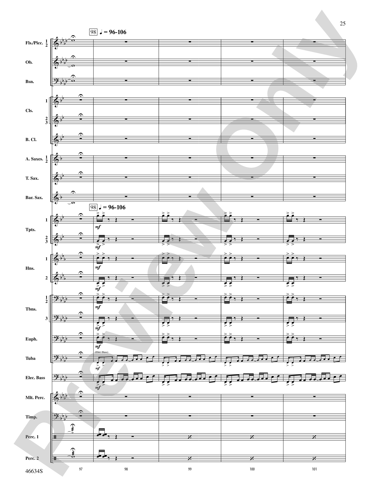 The Mountain: Concert Band Conductor Score & Parts