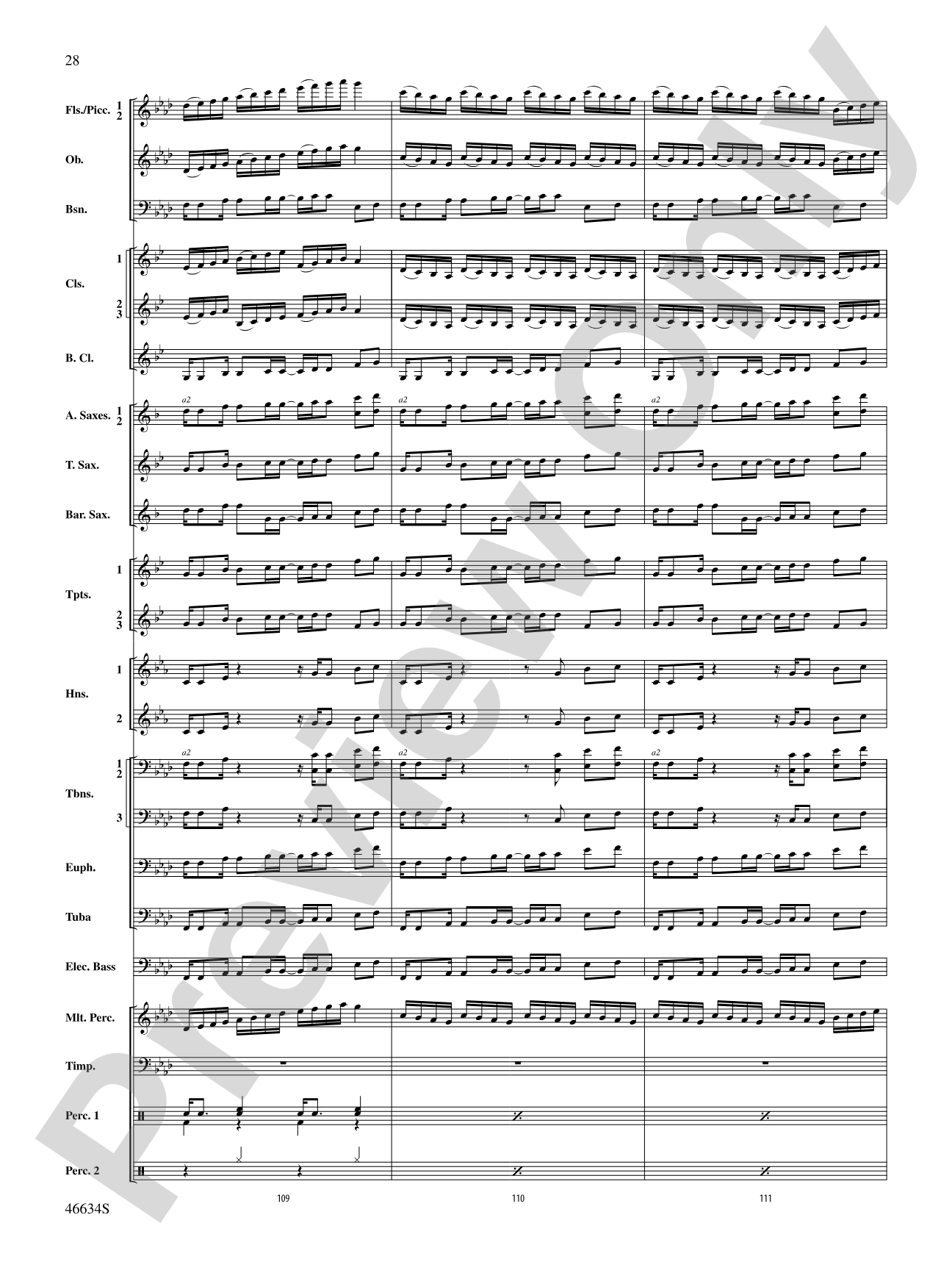The Mountain: Concert Band Conductor Score & Parts