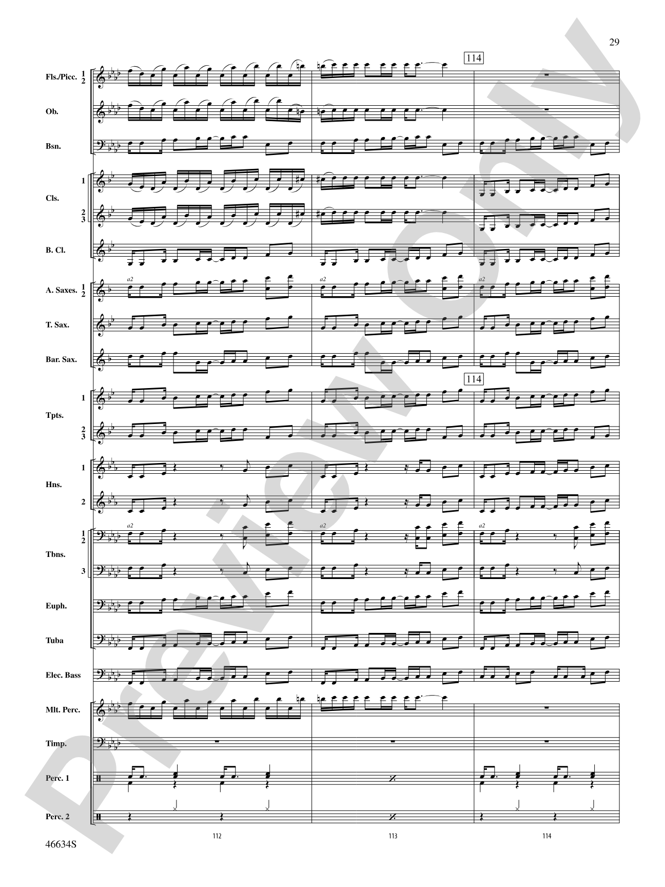 The Mountain: Concert Band Conductor Score & Parts