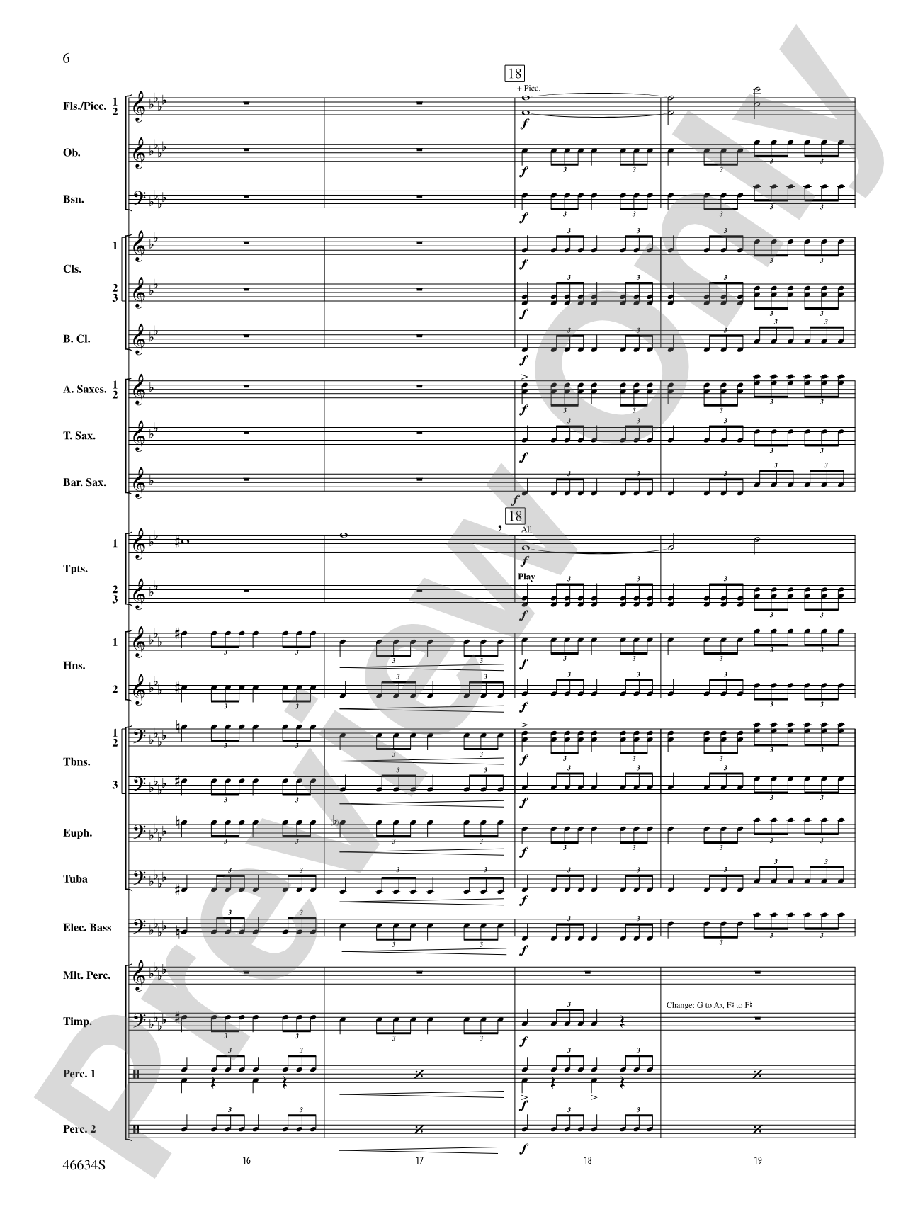 The Mountain: Concert Band Conductor Score & Parts