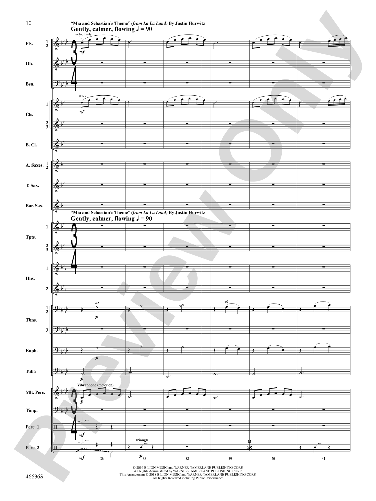 At the Movies---The Musicals: Concert Band Conductor Score & Parts