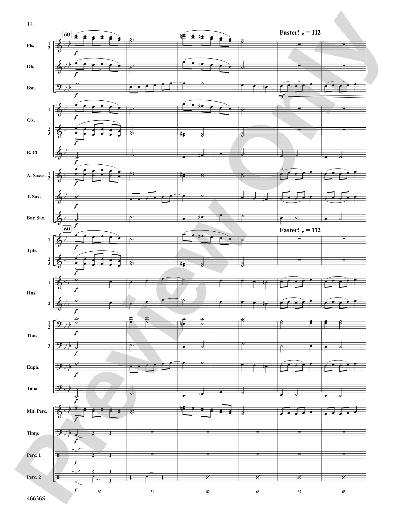 At the Movies---The Musicals: Concert Band Conductor Score & Parts