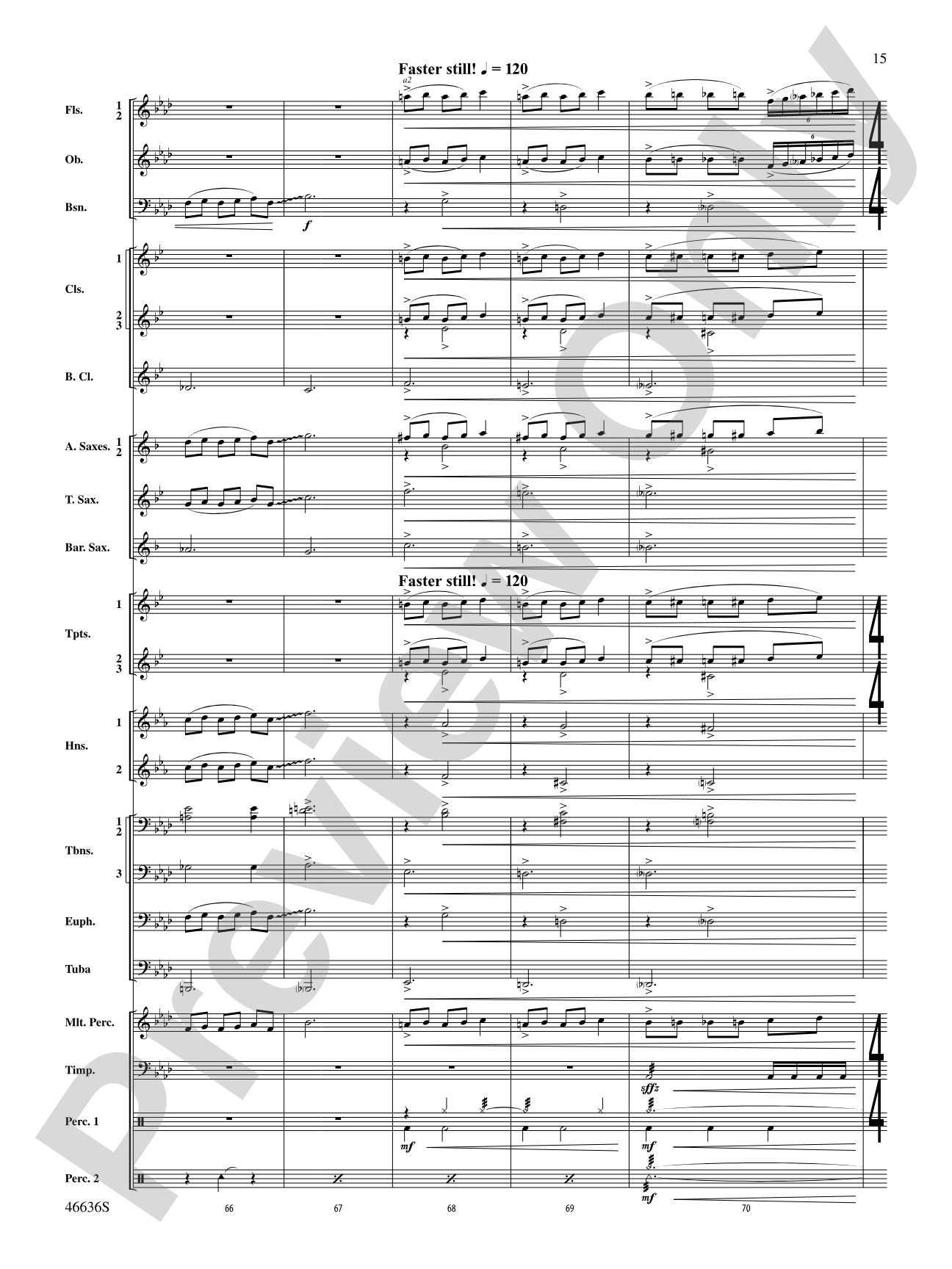 At the Movies---The Musicals: Concert Band Conductor Score & Parts