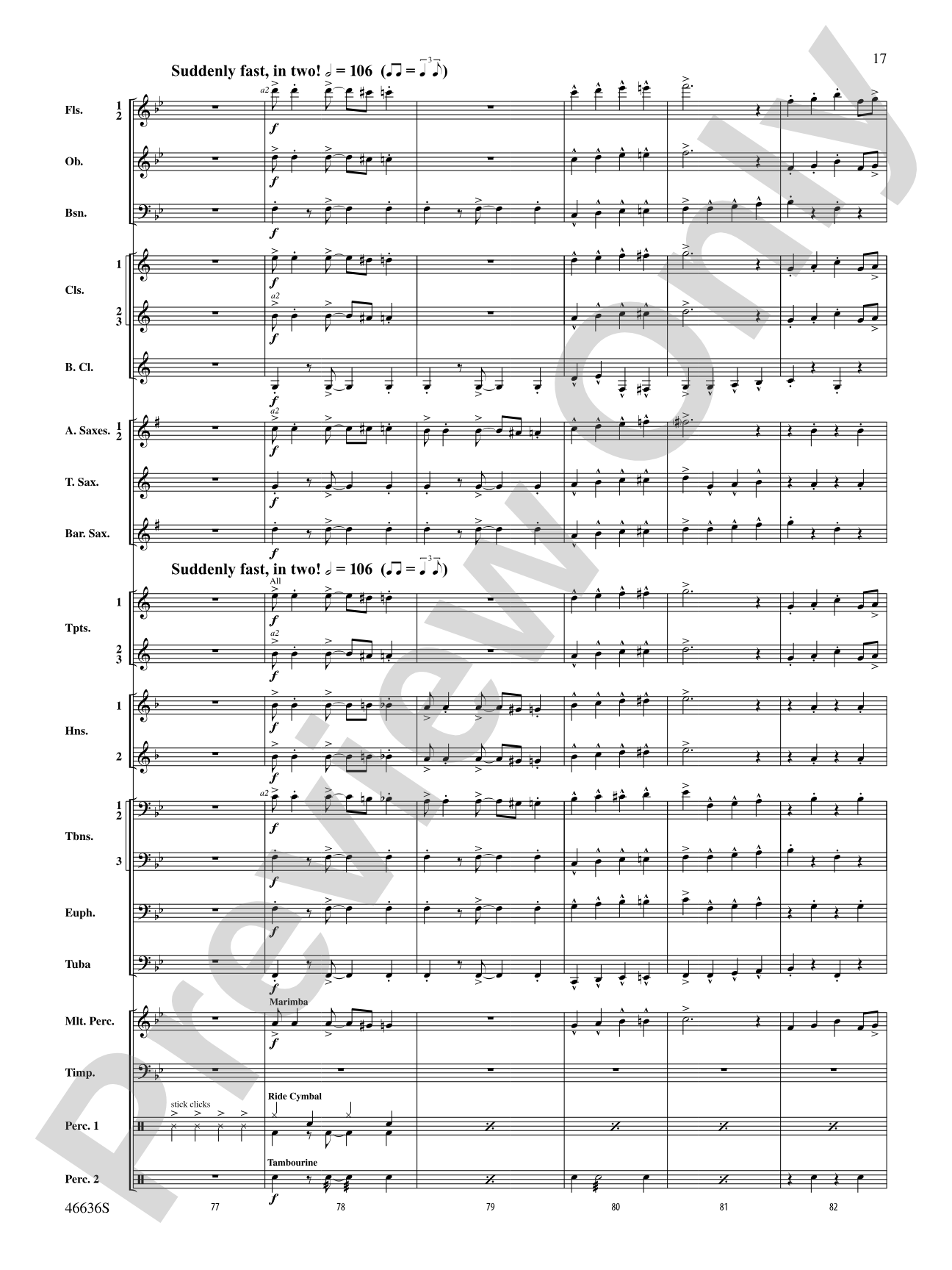 At the Movies---The Musicals: Concert Band Conductor Score & Parts