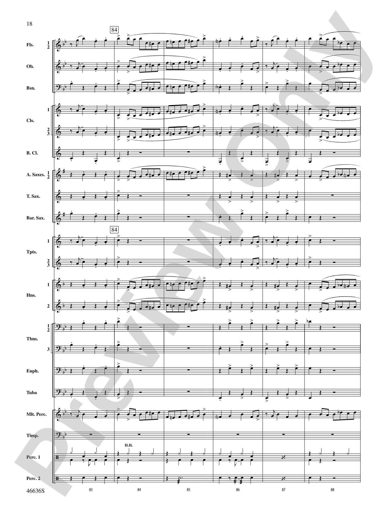 At the Movies---The Musicals: Concert Band Conductor Score & Parts