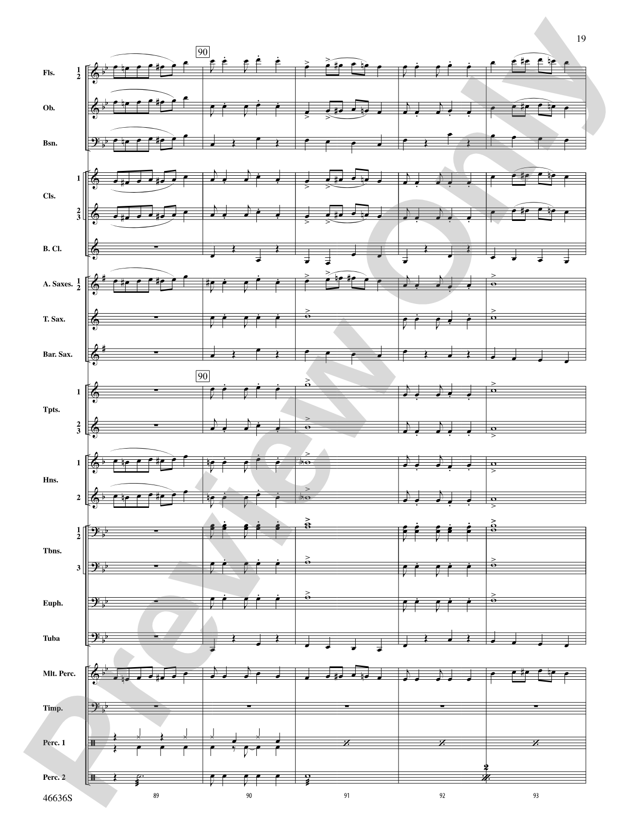 At the Movies---The Musicals: Concert Band Conductor Score & Parts