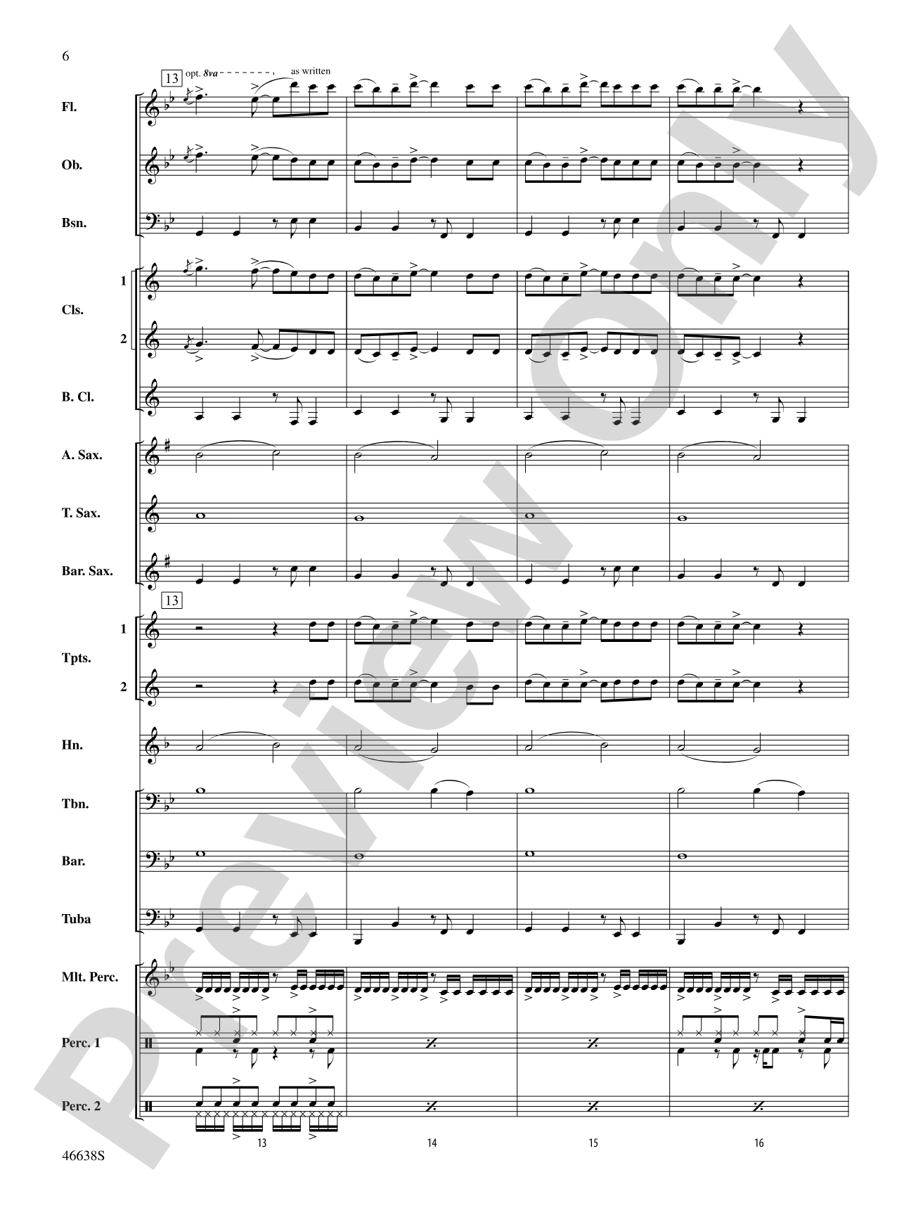 One Foot: Concert Band Conductor Score & Parts