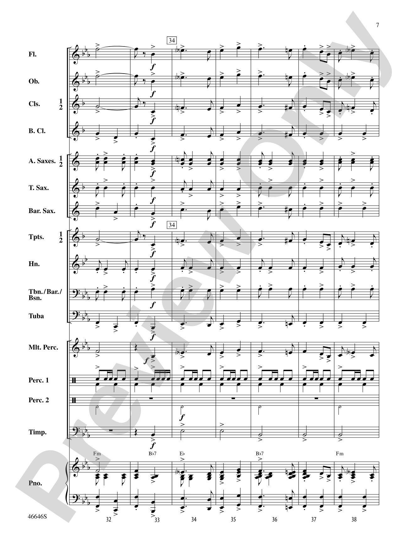 American Pride: Concert Band Conductor Score & Parts