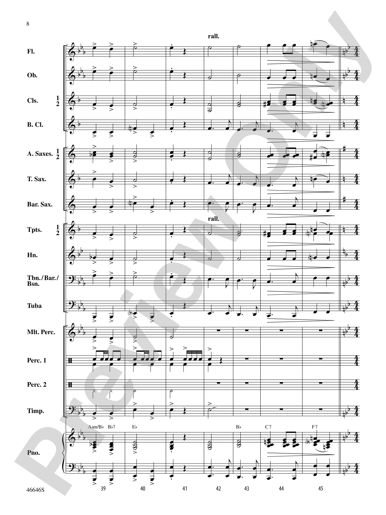 American Pride: Concert Band Conductor Score & Parts