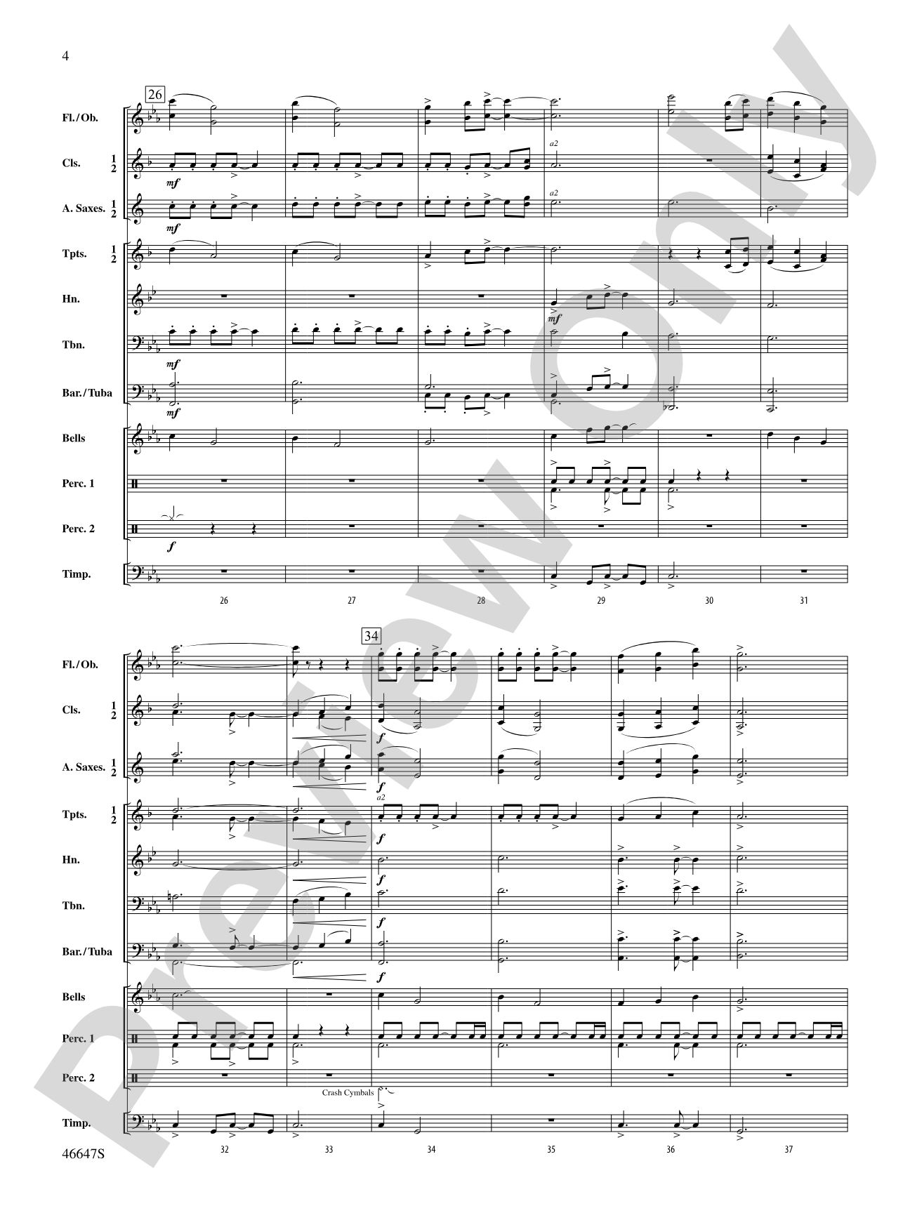 Engage: Concert Band Conductor Score & Parts