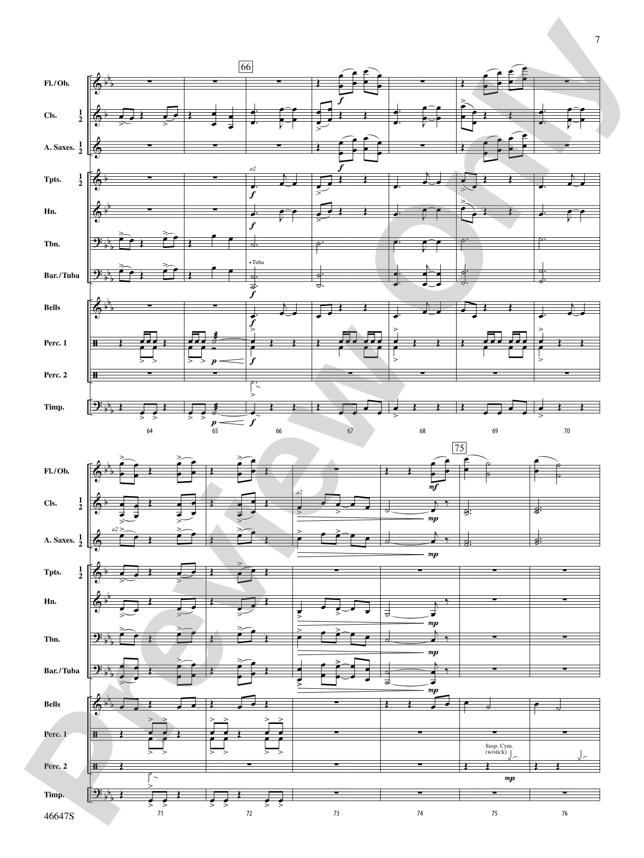 Engage: Concert Band Conductor Score & Parts