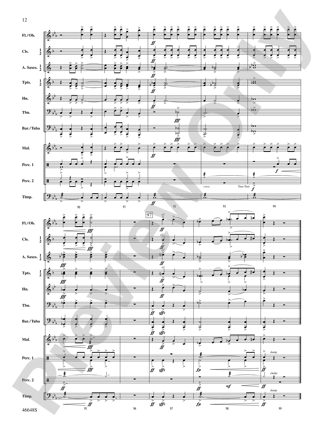 Dragonship: Concert Band Conductor Score & Parts