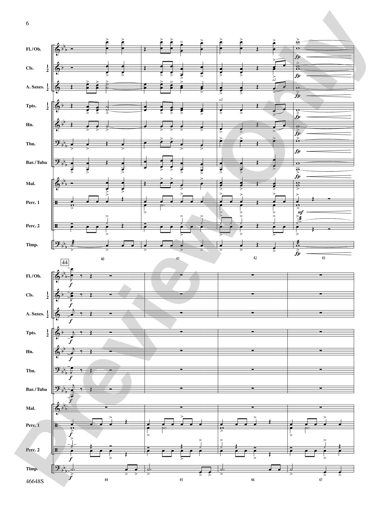 Dragonship: Concert Band Conductor Score & Parts