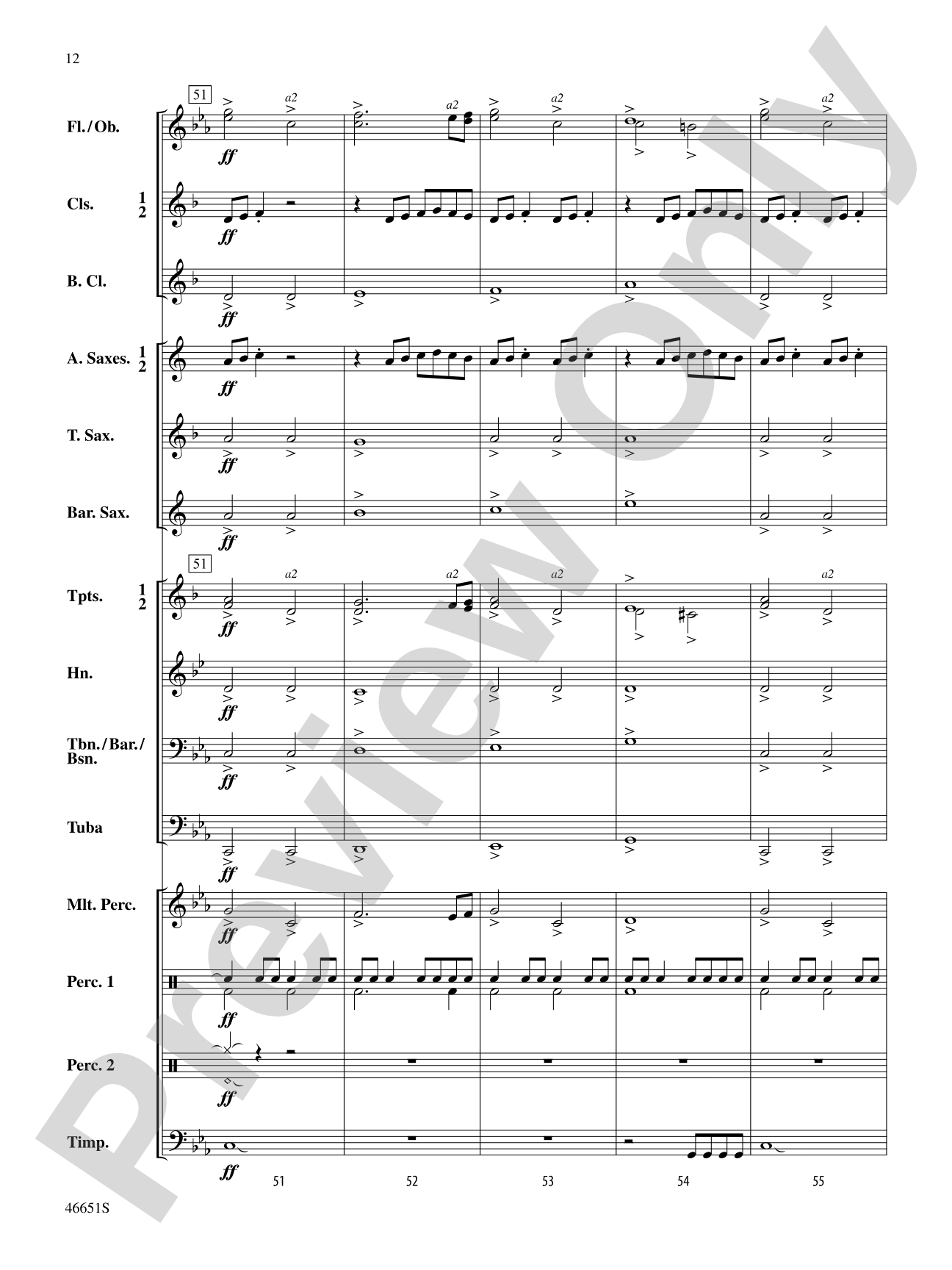 Legend of the Water Dragon: Concert Band Conductor Score & Parts