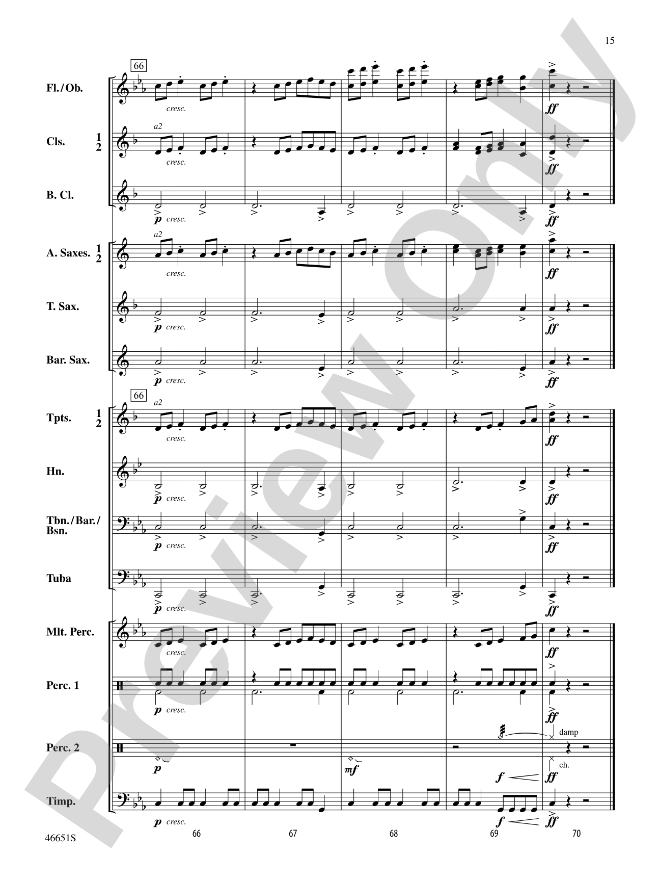 Legend of the Water Dragon: Concert Band Conductor Score & Parts