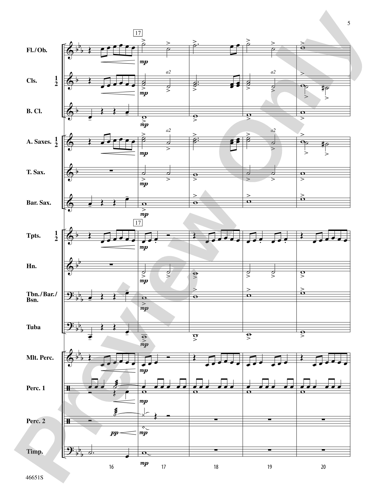 Legend of the Water Dragon: Concert Band Conductor Score & Parts
