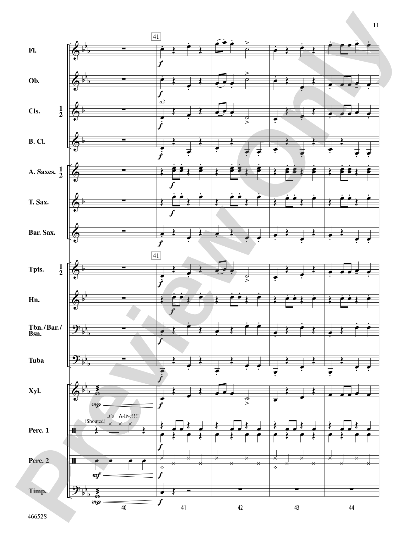 The Secret Laboratory: Score