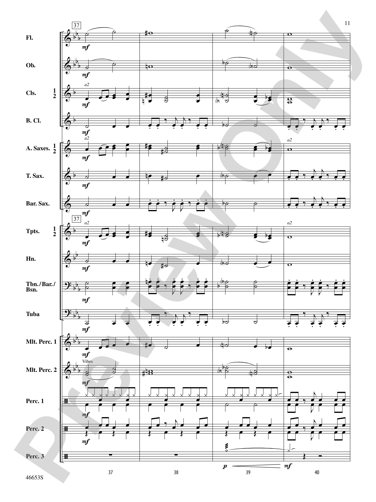 Flash!: Concert Band Conductor Score & Parts