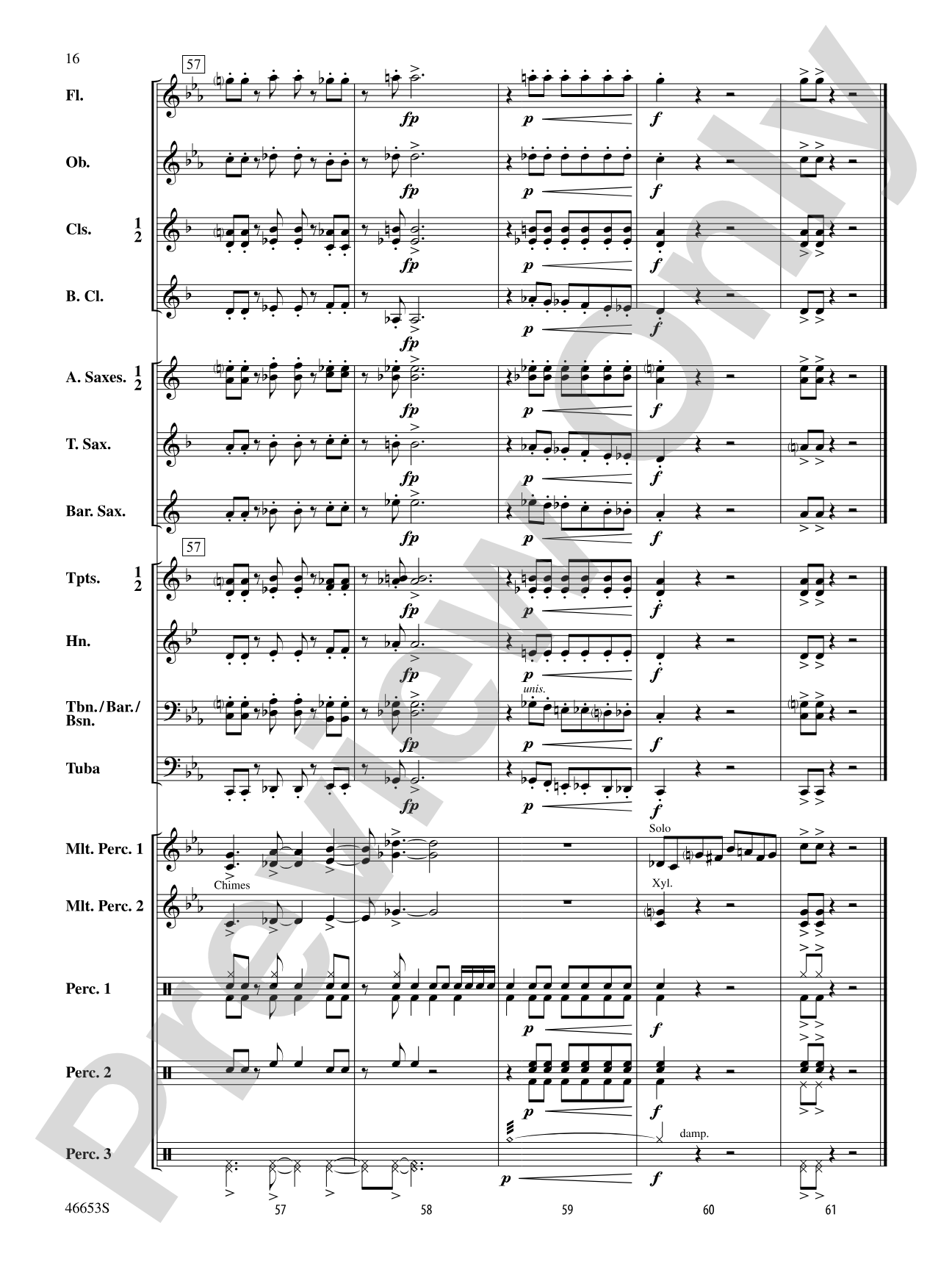 Flash!: Concert Band Conductor Score & Parts