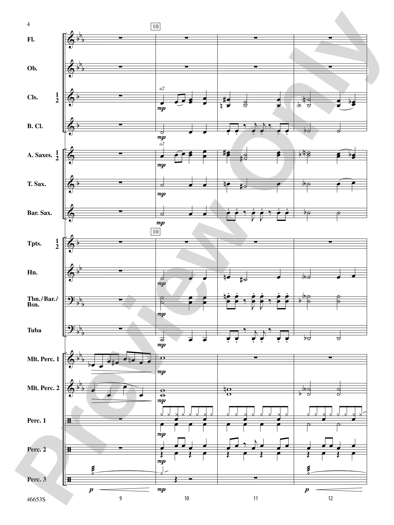 Flash!: Concert Band Conductor Score & Parts