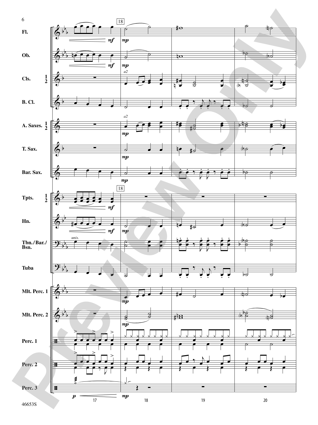 Flash!: Concert Band Conductor Score & Parts