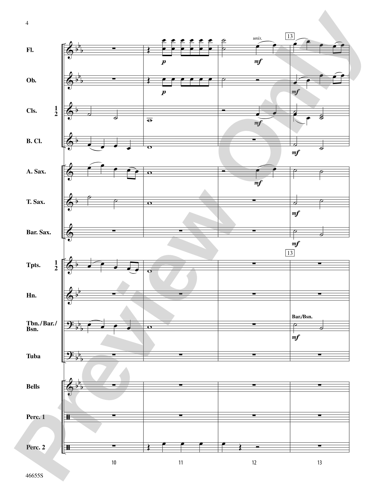 Open the Door!: Concert Band Conductor Score & Parts