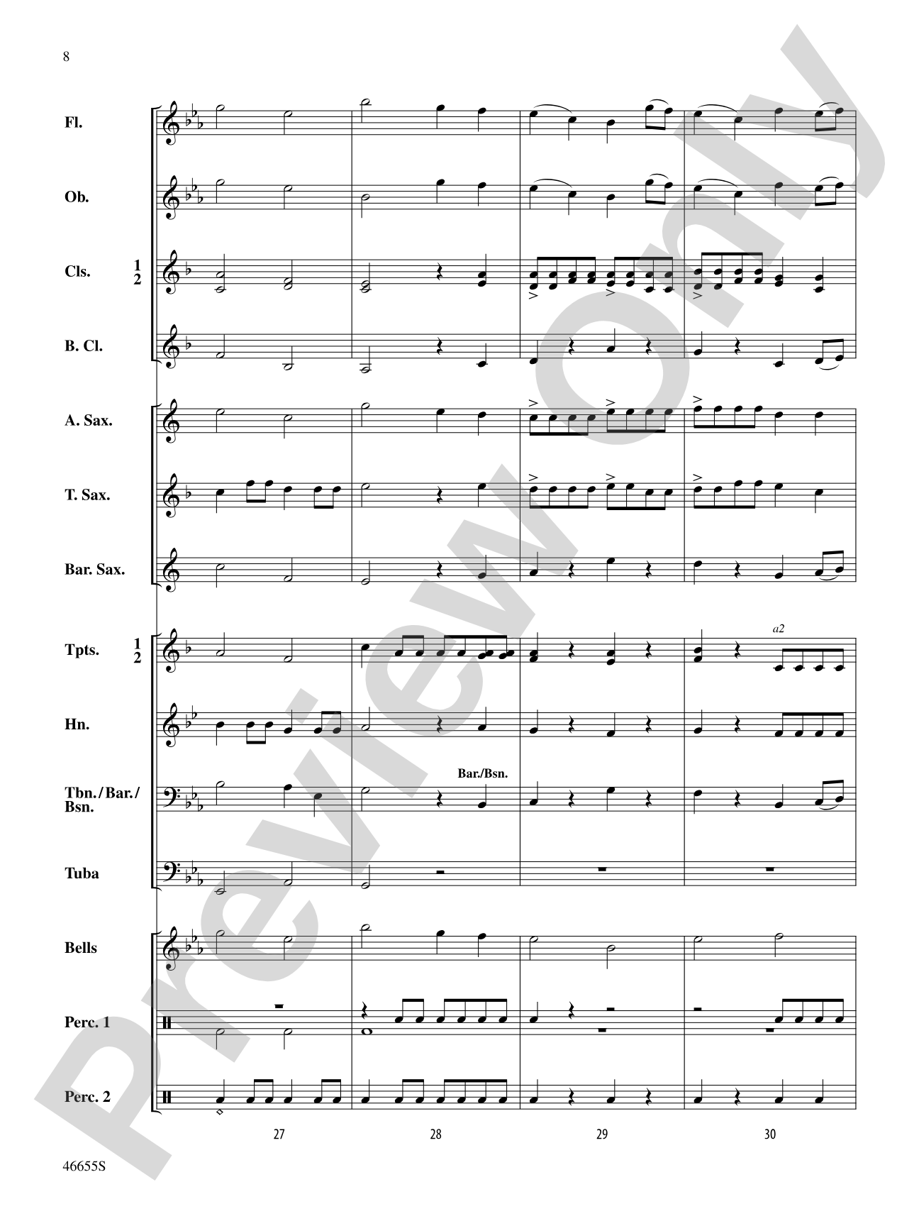 Open the Door!: Concert Band Conductor Score & Parts