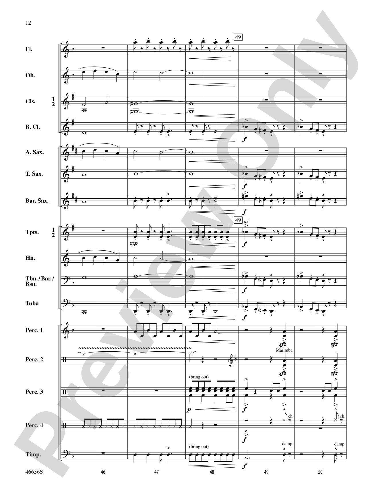 Cha'La: Concert Band Conductor Score & Parts