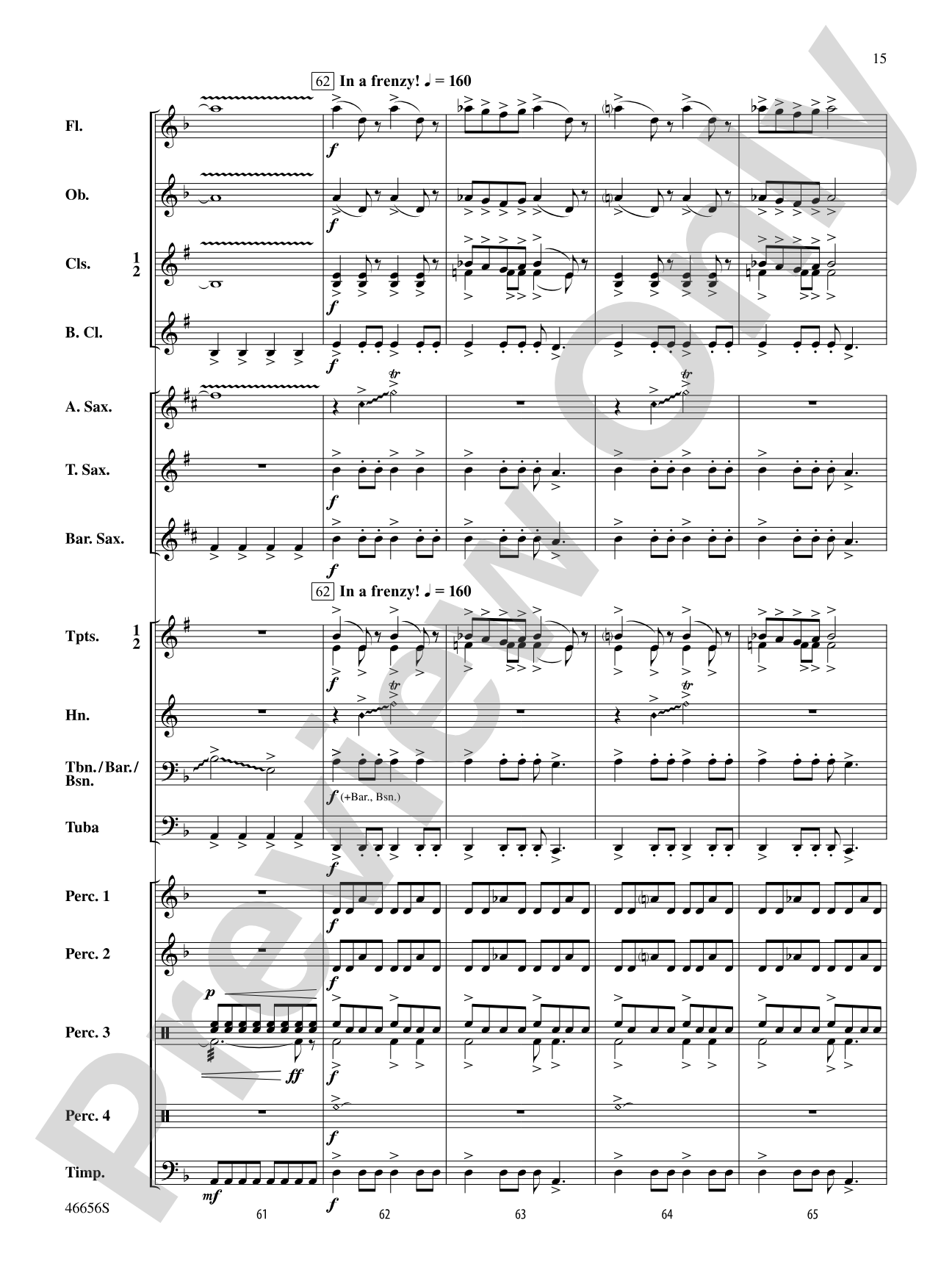 Cha'La: Concert Band Conductor Score & Parts