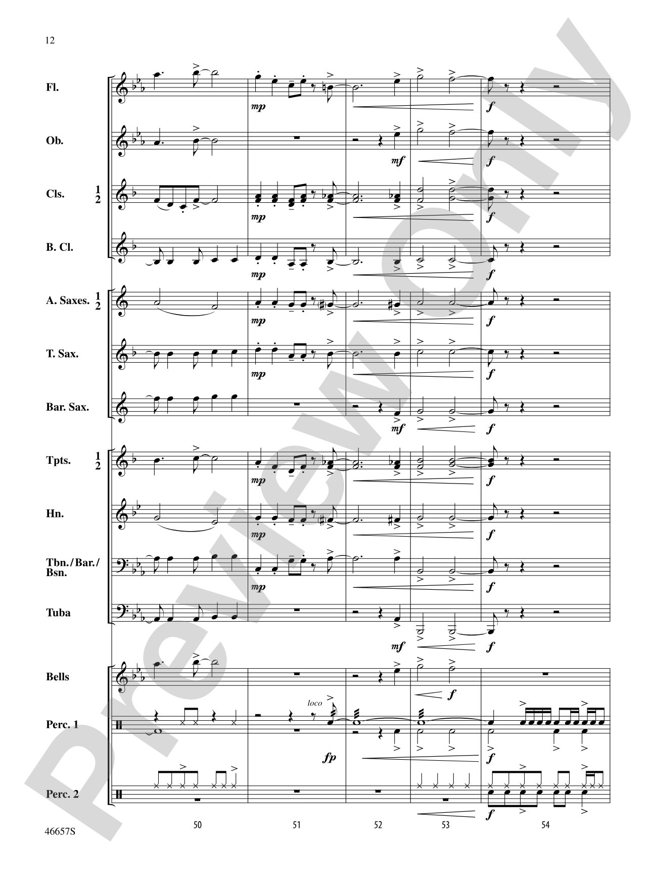 Movin' On: Concert Band Conductor Score & Parts